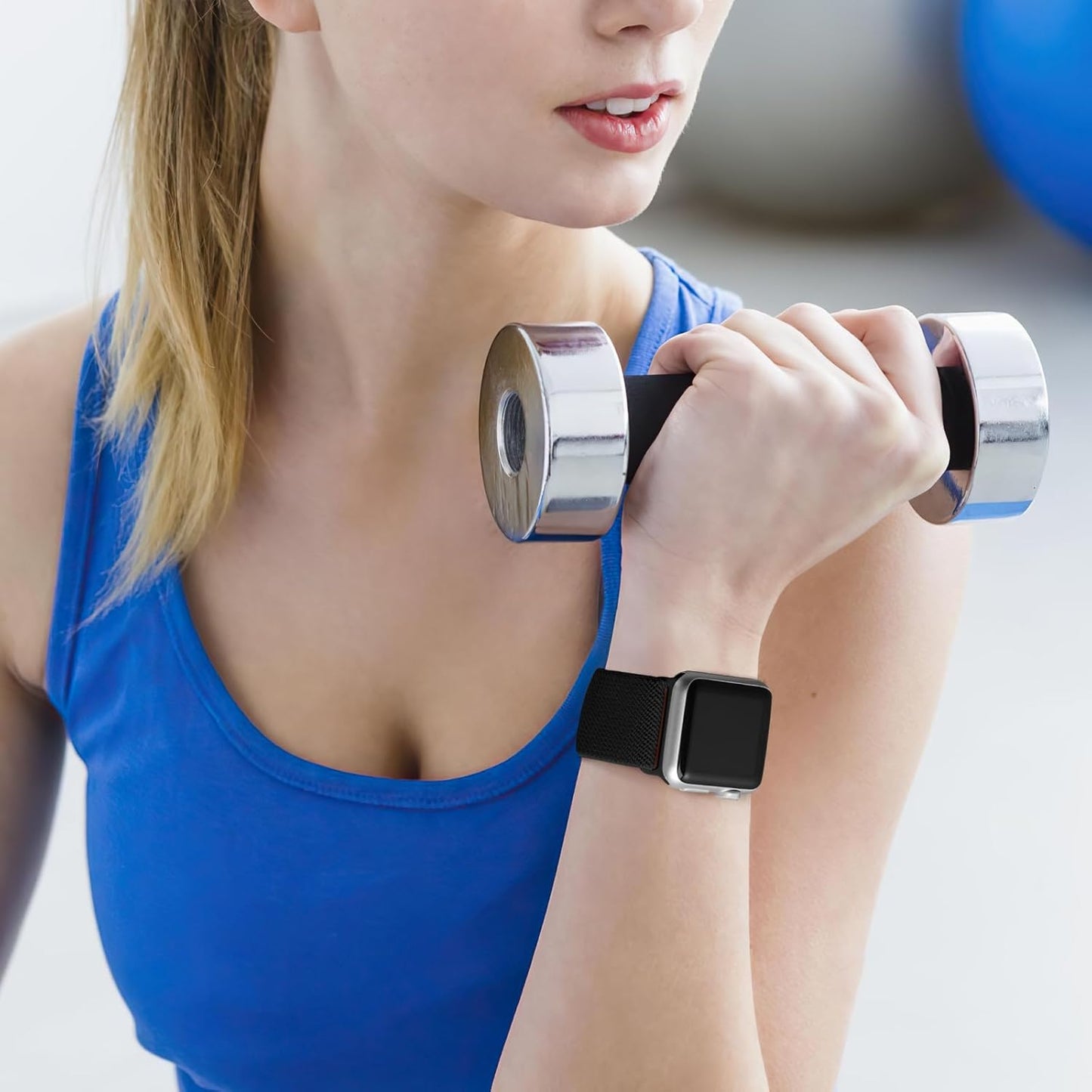 3 Pack Stretchy Nylon Solo Loops Compatible with Apple Watch Band 38Mm 40Mm 41Mm Women Men, Adjustable Braided Sport Elastic Wristband Strap for Iwatch Series 9 8 7 6 5 4 3 2 1 SE Ultra/Ultra 2