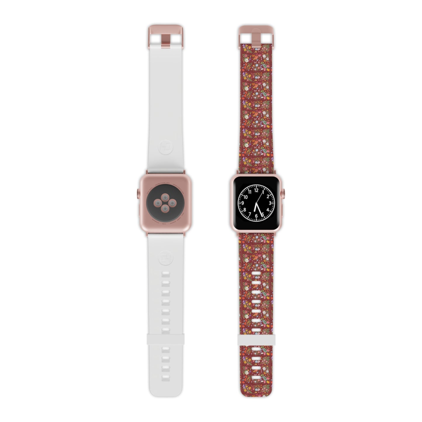 Bohemian Floral Apple Watch Band - Stylish Wrist Accessory for Everyday Use