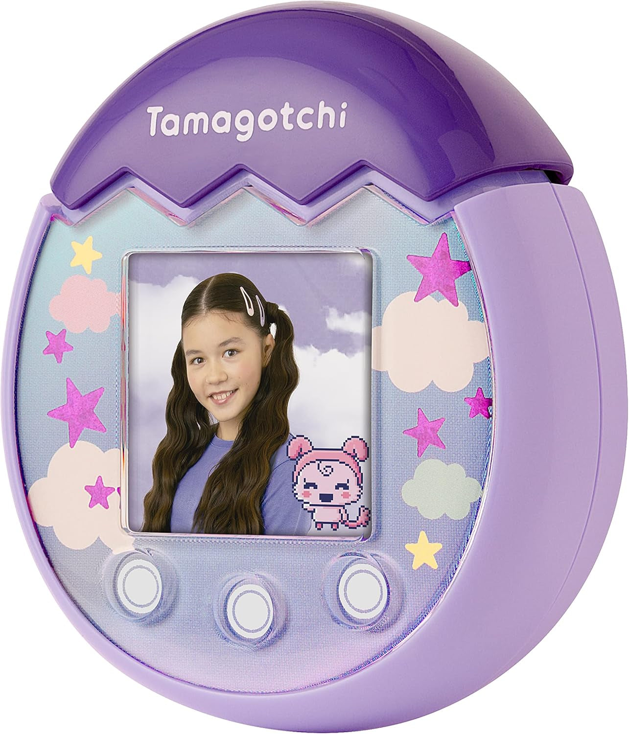 42902 Pix the Next Generation of Virtual Reality Pet with Camera, Games and Collectable Characters-Sky, Purple, Single ZOUSA