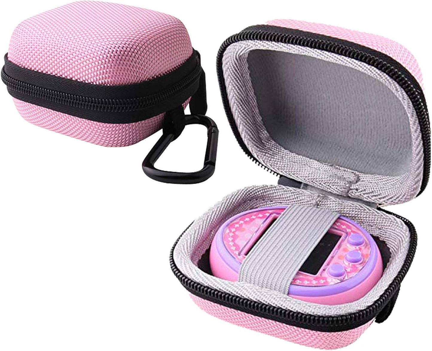 Hard Storage Carrying Case for Tamagotchi on Interactive Pet Game (Grey) ZOUSA