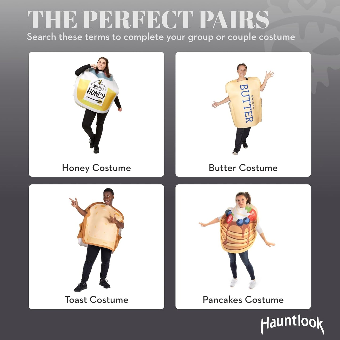 Unisex Funny Breakfast Food Costume