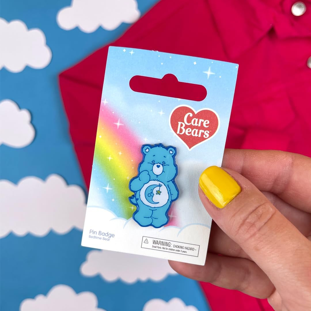 | Classic Bedtime Bear Enamel Pin Badge | Classic Care Bears Official Merchandise UK