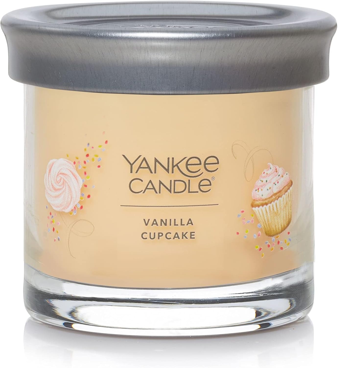 Vanilla Cupcake Scented Classic 22Oz Large Jar Single Wick Candle, over 110 Hours of Burn Time, Ideal for Creating Relaxing Ambience & Holiday Gifting