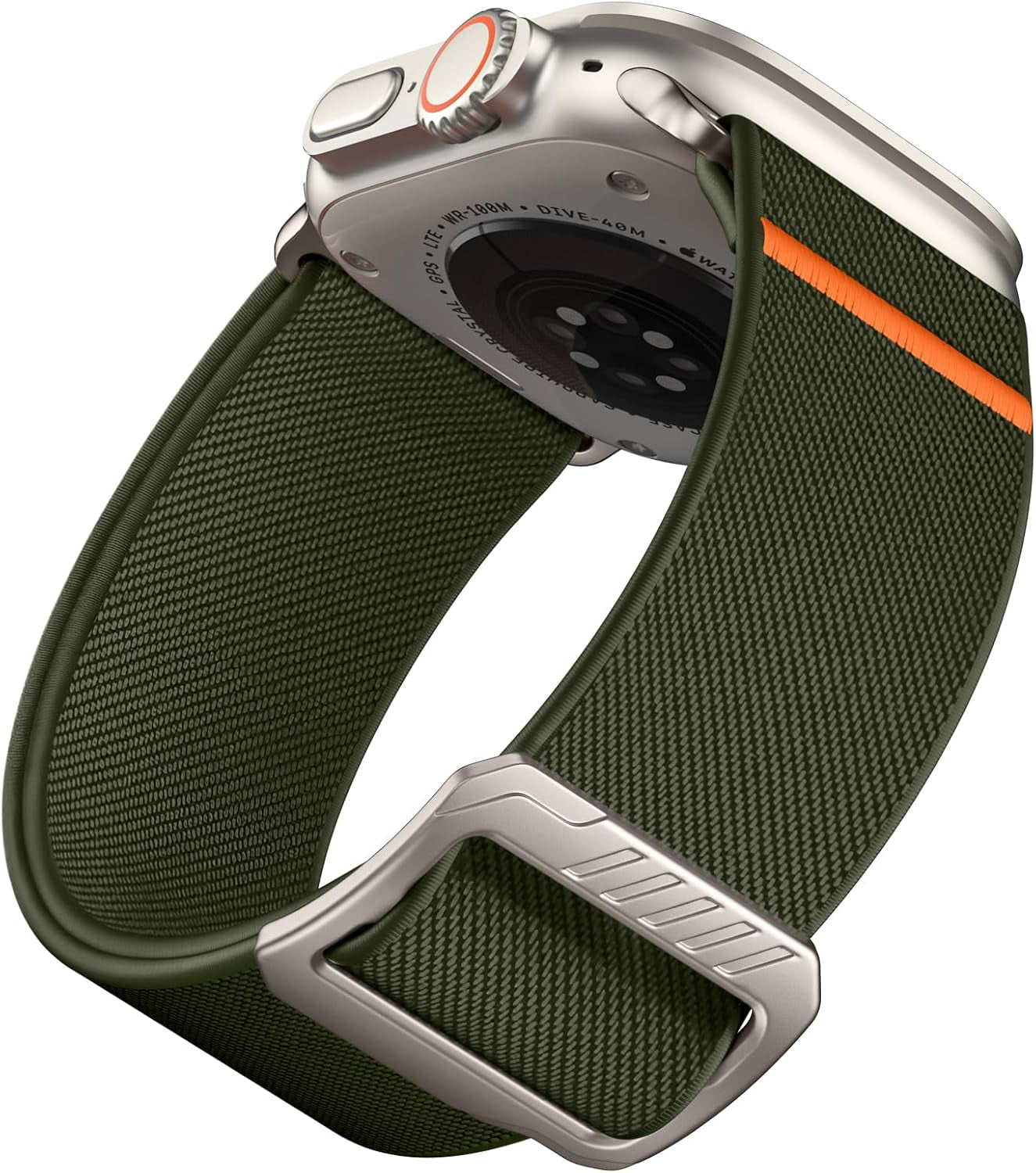 Elastic Sport Bands Compatible with Apple Watch Ultra 2 Band/Ultra Band 49Mm, Iwatch Series 10/9/8/7/6/5/4/3/2/1/SE 42Mm/44Mm/45Mm/46Mm/49Mm Stretchy Nylon Solo Loop Wide Replacement Strap Men Women