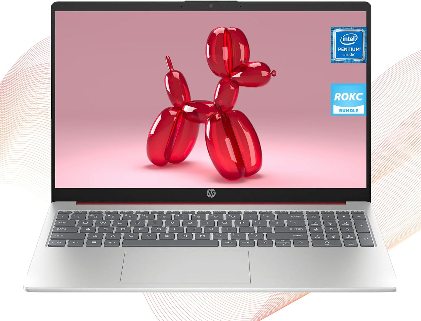 15 Inch Touchscreen Laptop | 15.6" HD Computer | 16GB RAM | 1TB SSD & 128GB Portable SSD | Intel Core I3 1215U| Webcam | Wi-Fi 6E | Copilot Ready | Ultra Light | Ai-Powered Windows 11 | RK Bundle