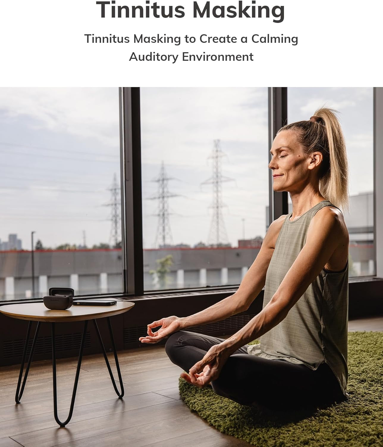 -Beyond OTC Hearing Aids with Dry Box, AI Powered Speech Enhancement and Tinnitus Masking, Superior Sound Quality, Connectivity with Ios or Android via Bluetooth 5.3, for Seniors and Adults