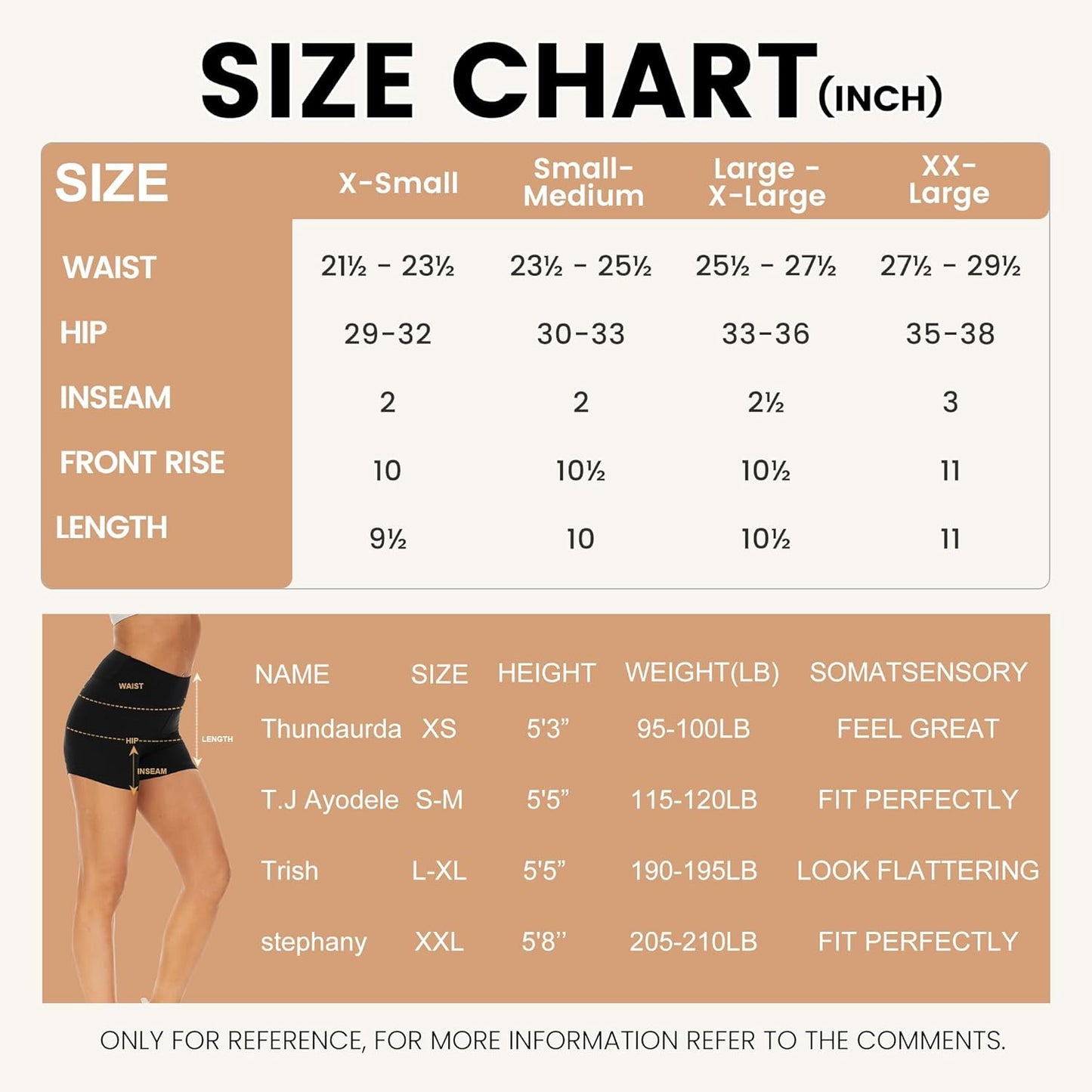 Biker Shorts Women - 8"/5"/3" High Waisted Tummy Control Workout Gym Spandex Booty Yoga Volleyball Shorts