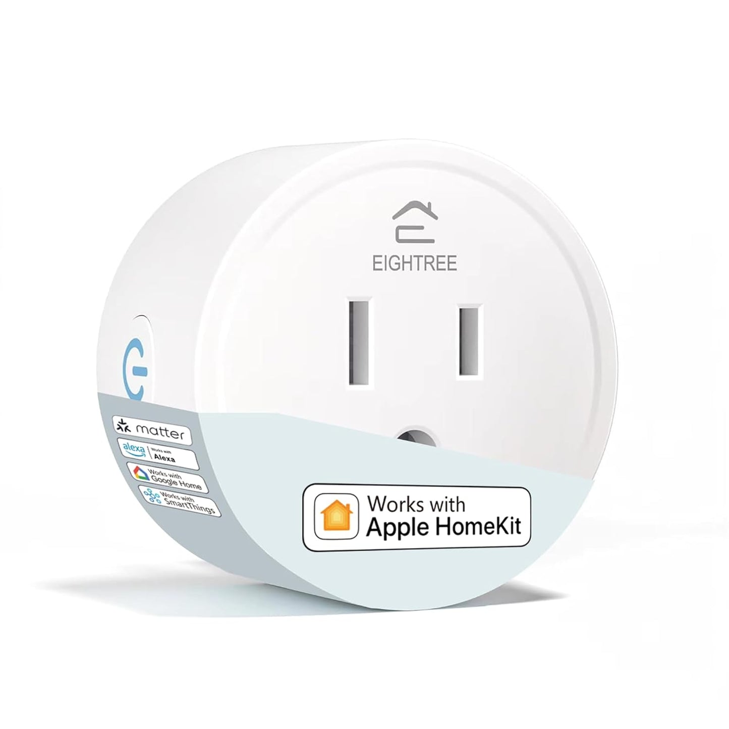 Smart Plug, Smart Plugs That Work with Alexa and Google Home, Compatible with Smartthings, Smart Outlet with Wifi Remote Control and Timer Function, 2.4Ghz Wi-Fi Only, 4 Packs