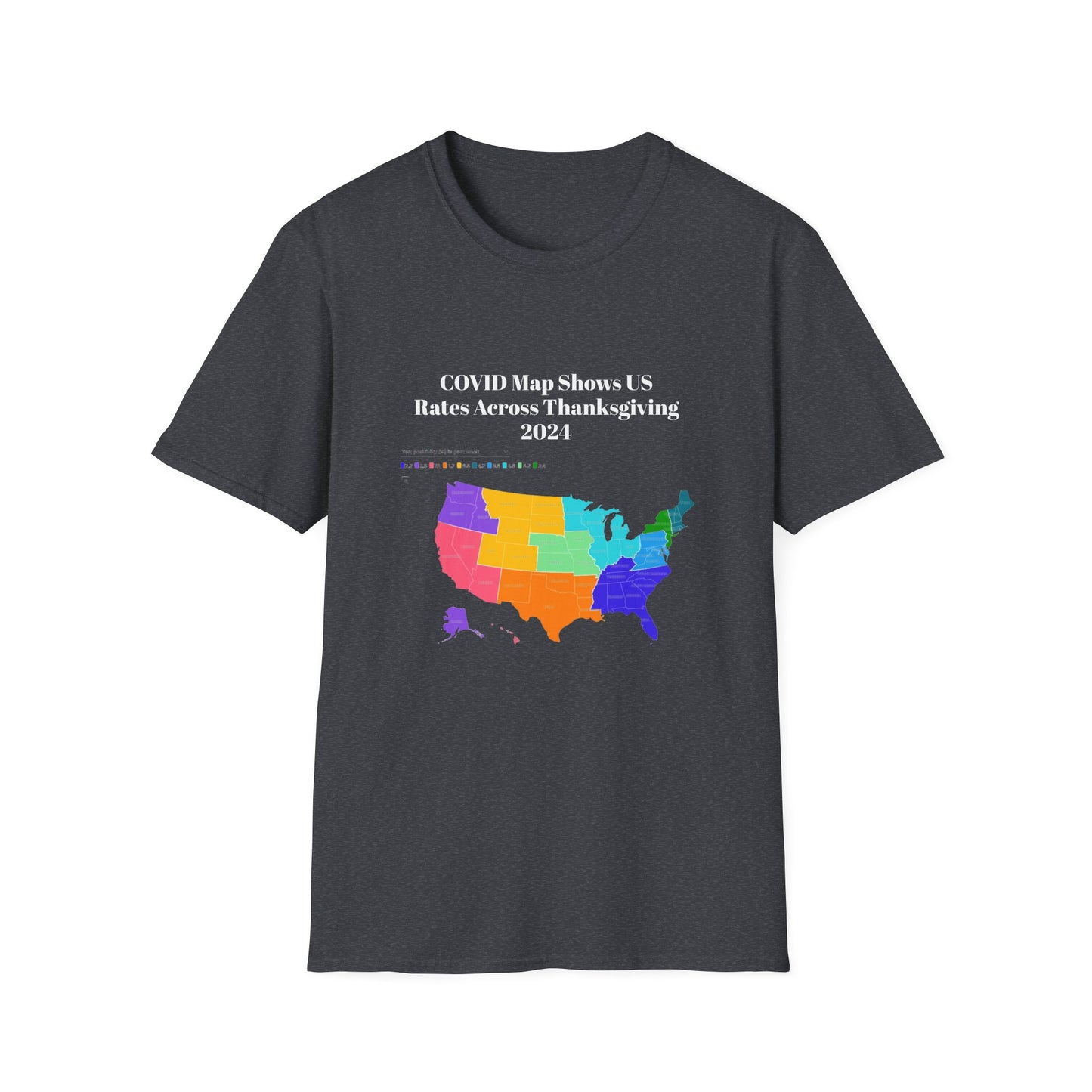 Thanksgiving COVID Map T-Shirt