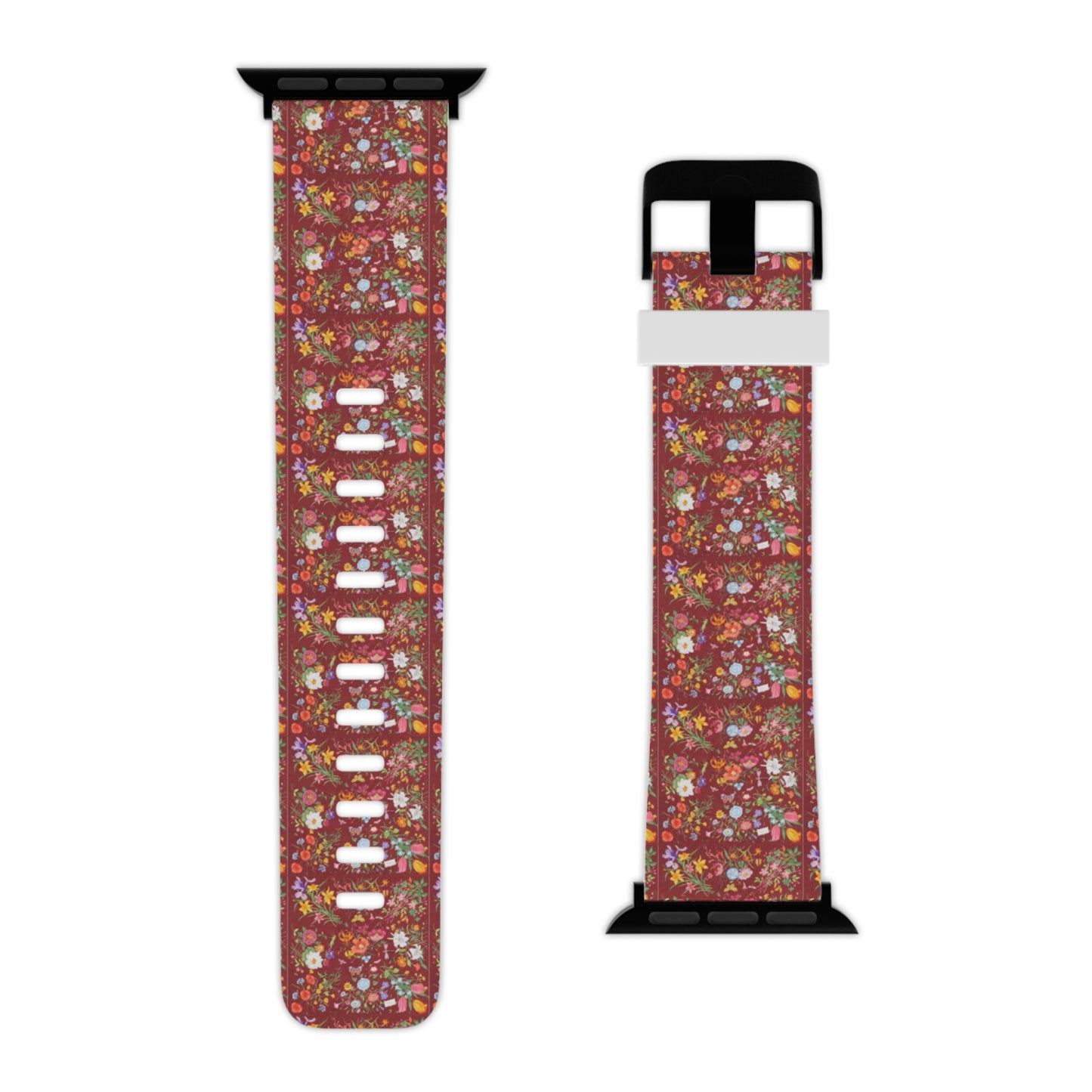 Bohemian Floral Apple Watch Band - Stylish Wrist Accessory for Everyday Use