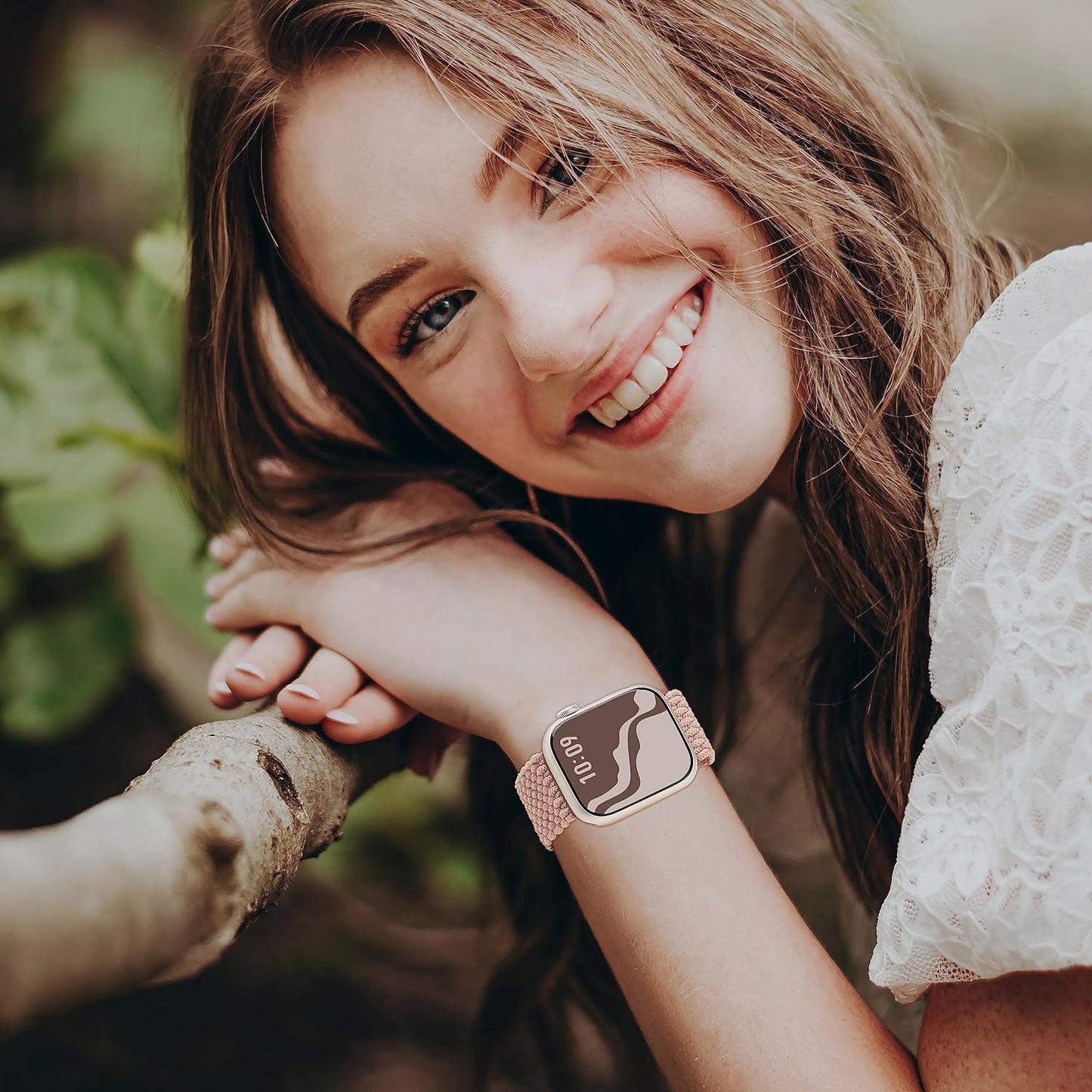 Braided Stretchy Solo Loop Compatible for Apple Watch Band 38Mm 40Mm 41Mm 42Mm 44Mm 45Mm 49Mm for Women Men, Nylon Elastic Straps Wristbands for Iwatch Series 9 8 7 6 SE 5 4 3 2 1 Ultra Ultra 2