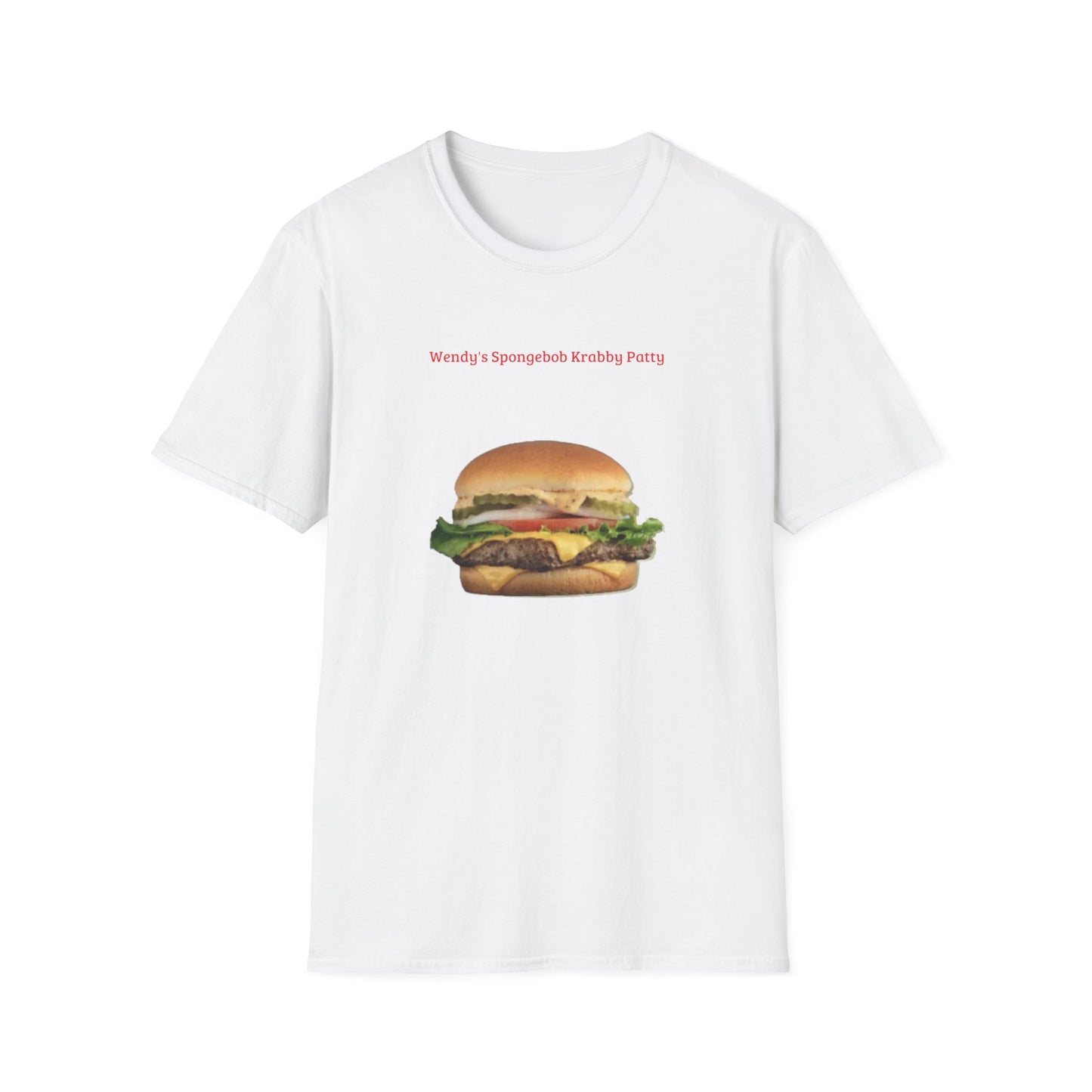 Wendy's Spongebob Krabby Patty Unisex Softstyle T-Shirt