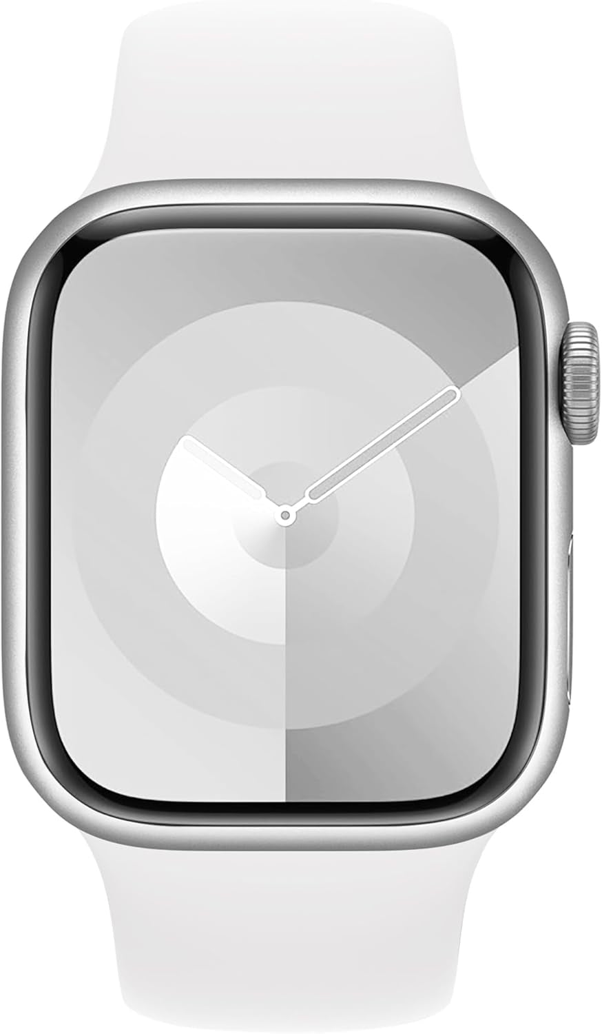 SBC1 Sport Band Compatible with Apple Watch Bands for Women Ultra Se 49Mm 45Mm 44Mm 42Mm 41Mm 40Mm 38Mm Men Series 9 8 7 6 5 4 3 2 1 Iwatch Strap Silicone White