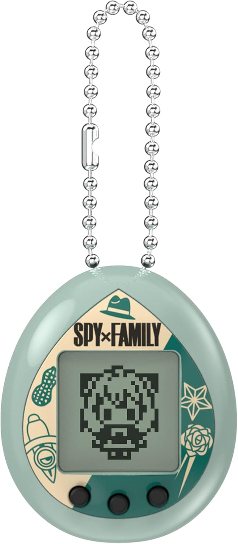 TAMAGOTCHI Spy X Family Green | Raise Anya with the 4Cm Virtual Pet Based on the Spy X Family Manga and Anime Handheld Games Are Fun Boys and Girls Toys and Anime Gifts BanUK