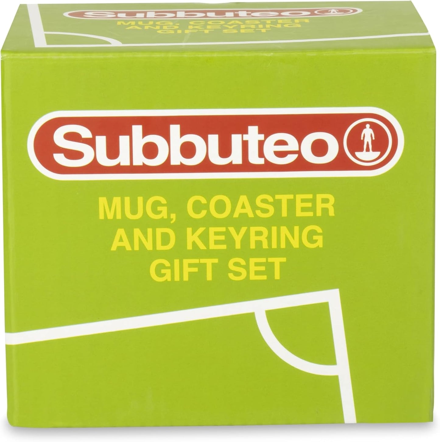 Subbuteo Table Football Soccer Game Official Mug Coaster and Keyring Gift Set UKUK