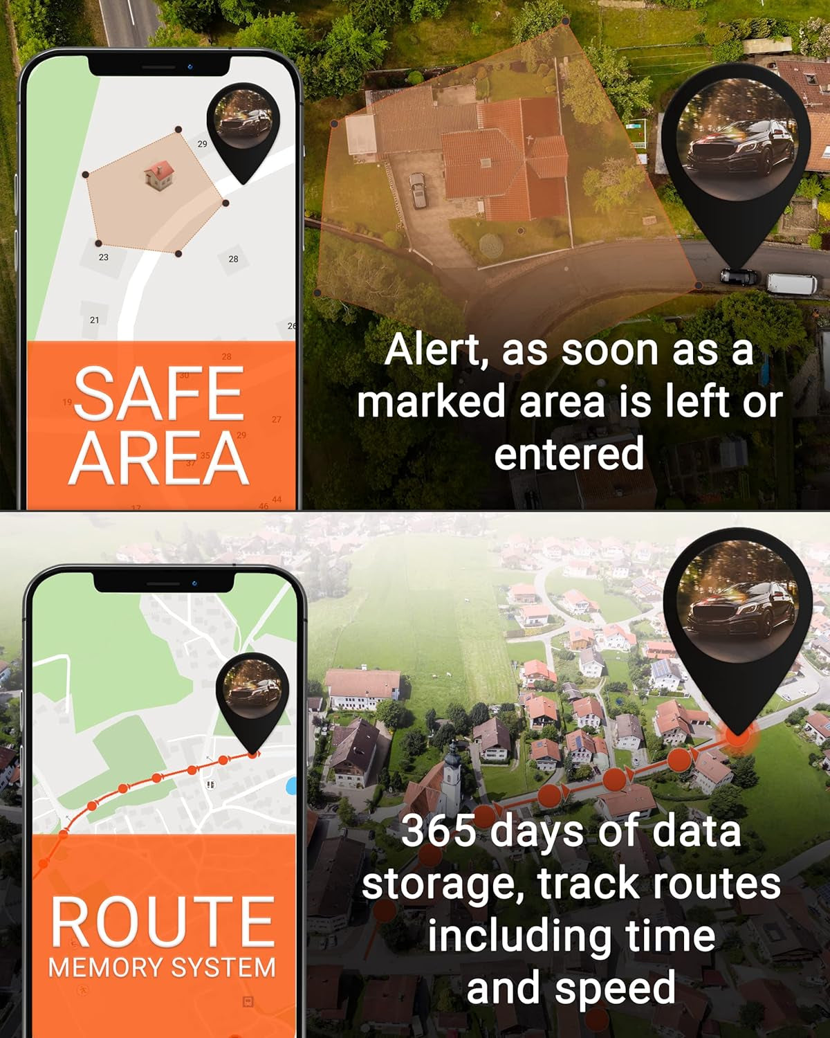 Vehicle Finder 4G, 1.0 - Cellular Connected, Real Time Tracking GPS Tracker for Cars, Motorcycles, Trucks & More - Versatile & Secure Fleet Management