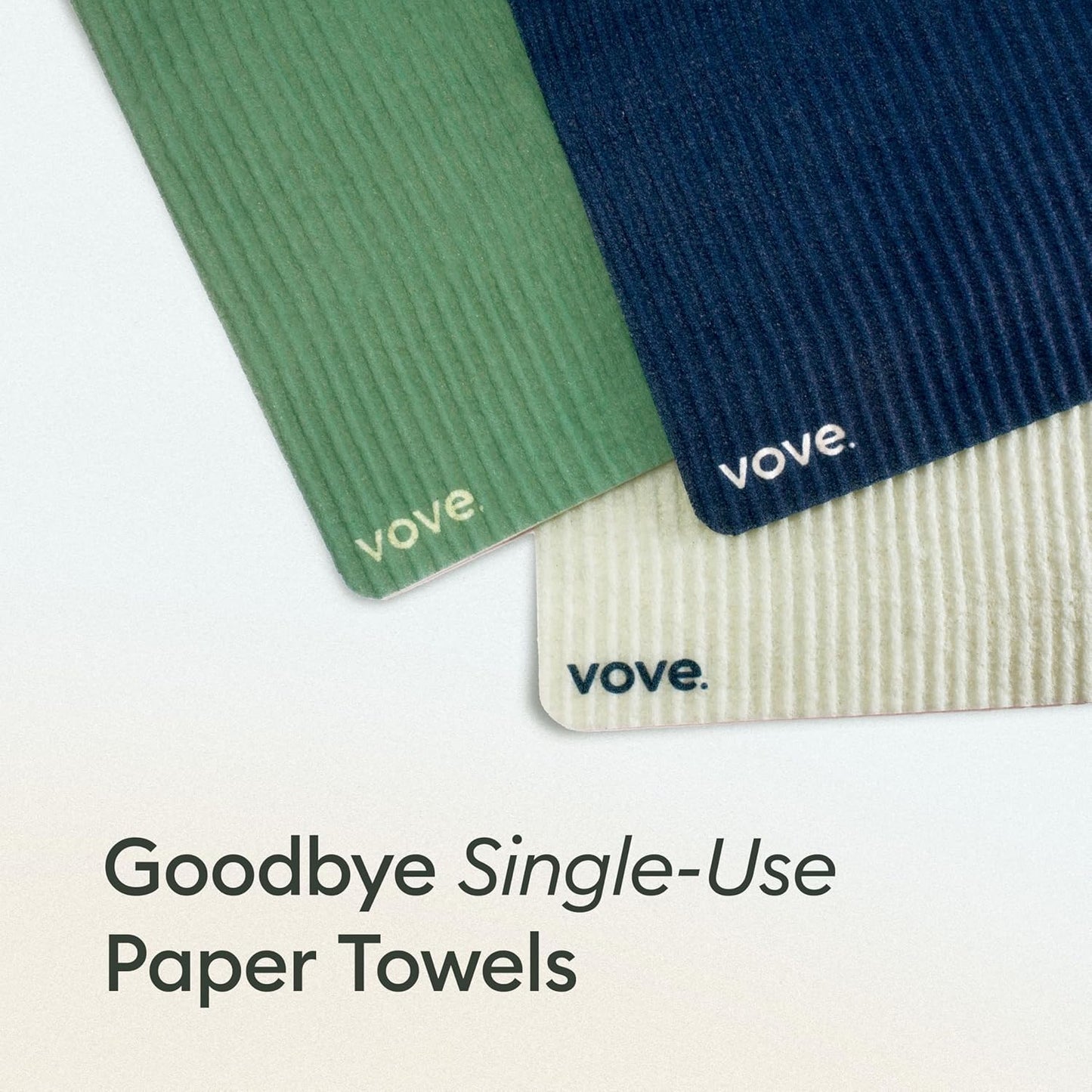 Swedish Dishcloths 5 Pack | Reusable Paper Towels | Eco-Friendly Cleaning Cloths | Designer Prints | Absorbent Natural Cellulose & Cotton | Sustainable Kitchen Sponge Cloth | Washable