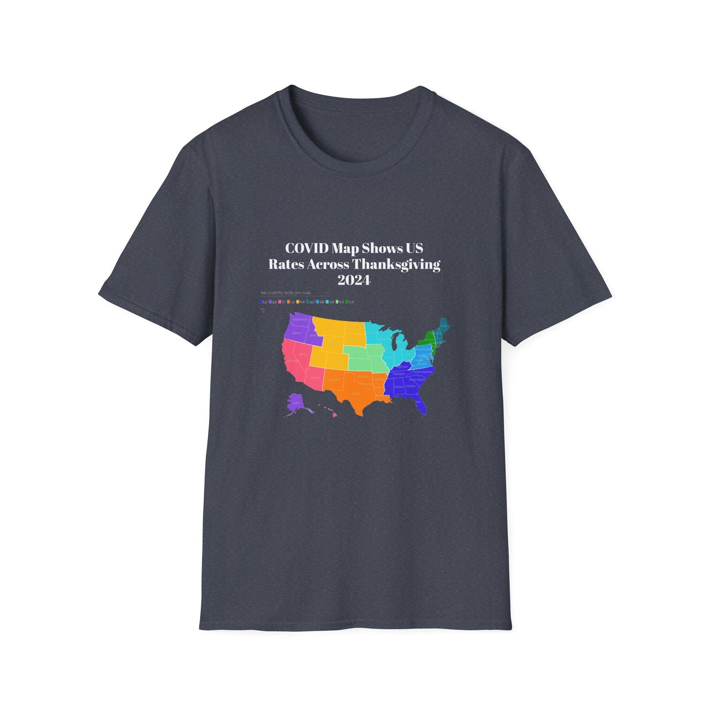 Thanksgiving COVID Map T-Shirt