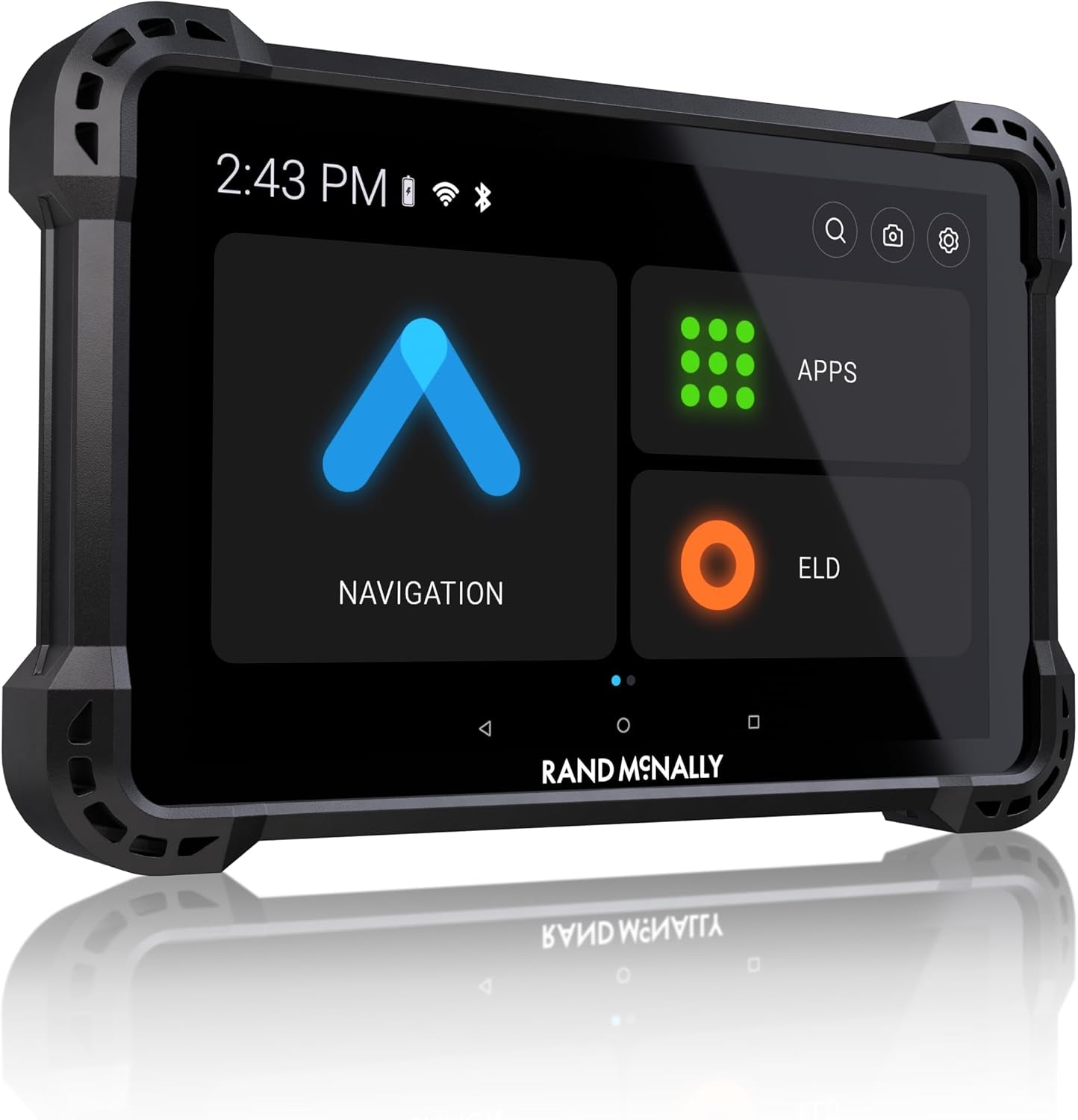Truck GPS for Truckers with Navigation System, Speed Camera Alerts & Live Traffic Weather and Fuel Updates - Essentials Truck Accessory for Commercial Drivers - Rand Tablet 6 Inch TRUCK DRIVER