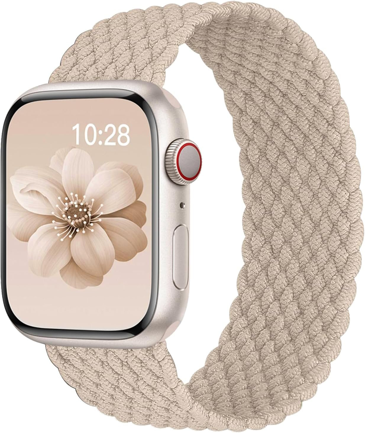 Braided Solo Loop for Apple Watch Band 40Mm 42Mm 41Mm 38Mm 44Mm 46Mm 45Mm Ultra/2 49Mm Men/Women,Stretchy Nylon Sport Wristband Strap for Iwatch Bands Series 10/9/8/7/6 5/4/3/SE 40 44 42 41 45 46 Mm