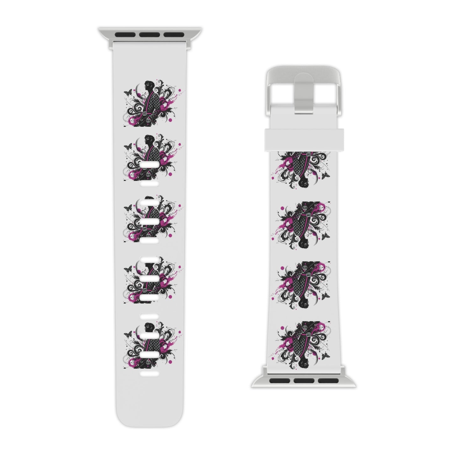 Stylish Floral Apple Watch Band - Colorful Design for Trendy Users