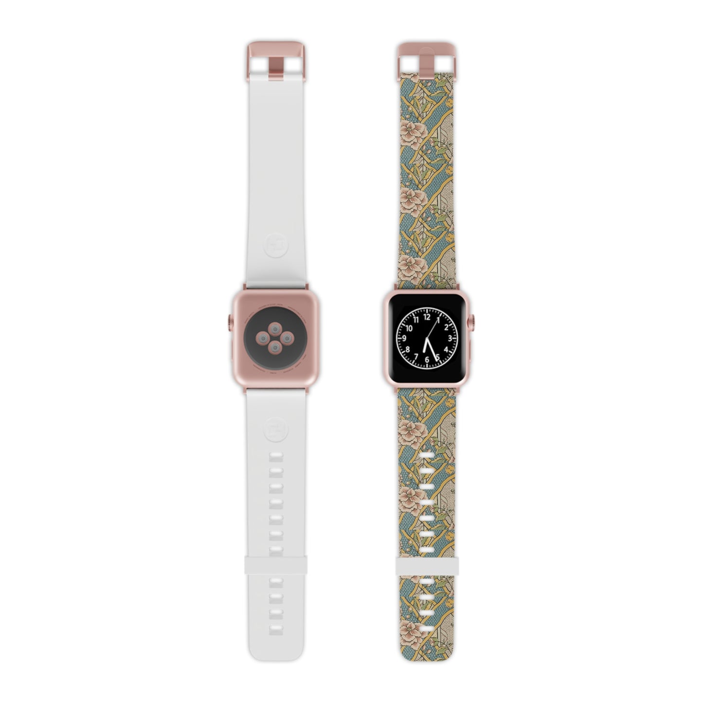 Floral Pattern Apple Watch Band - Stylish & Comfortable Strap
