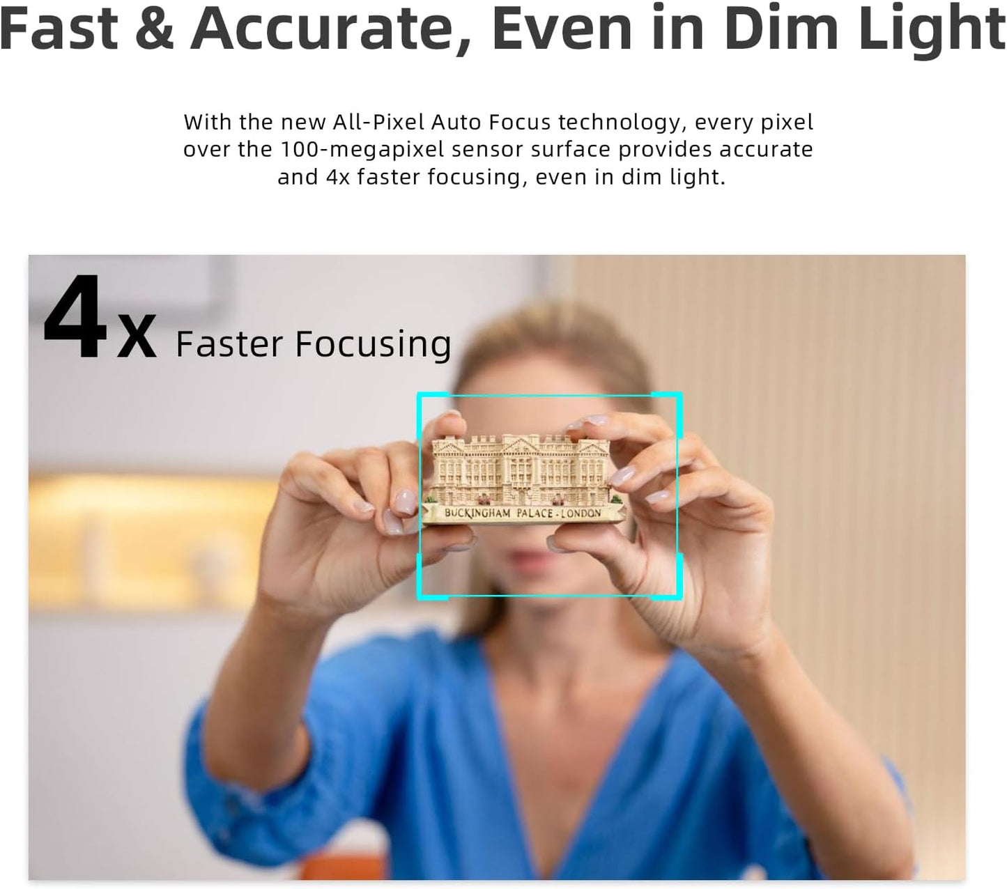 Tiny 2 Ai-Powered PTZ 4K Webcam 1/1.5" CMOS 4X Faster Focusing USB 3.0 10X Faster Data Transmission Voice Control, W Table Mini Tripod