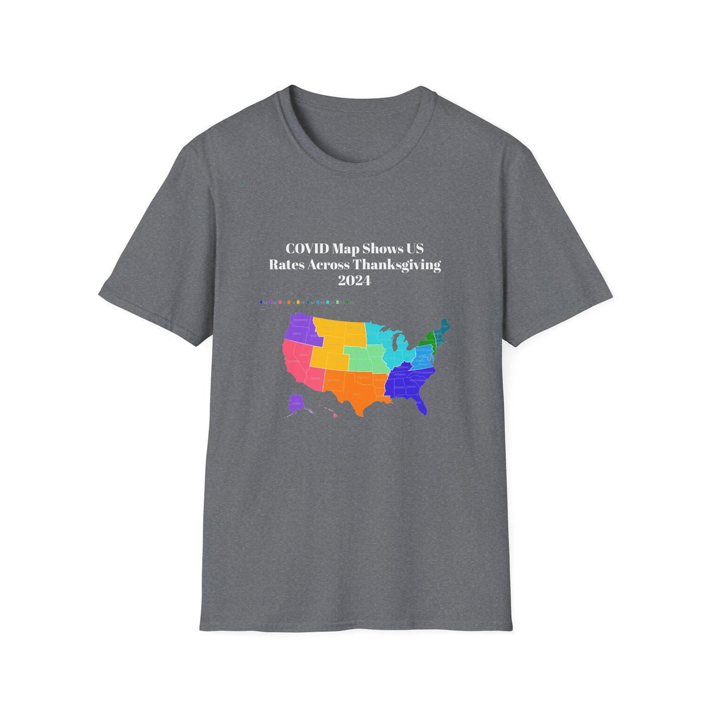 Thanksgiving COVID Map T-Shirt