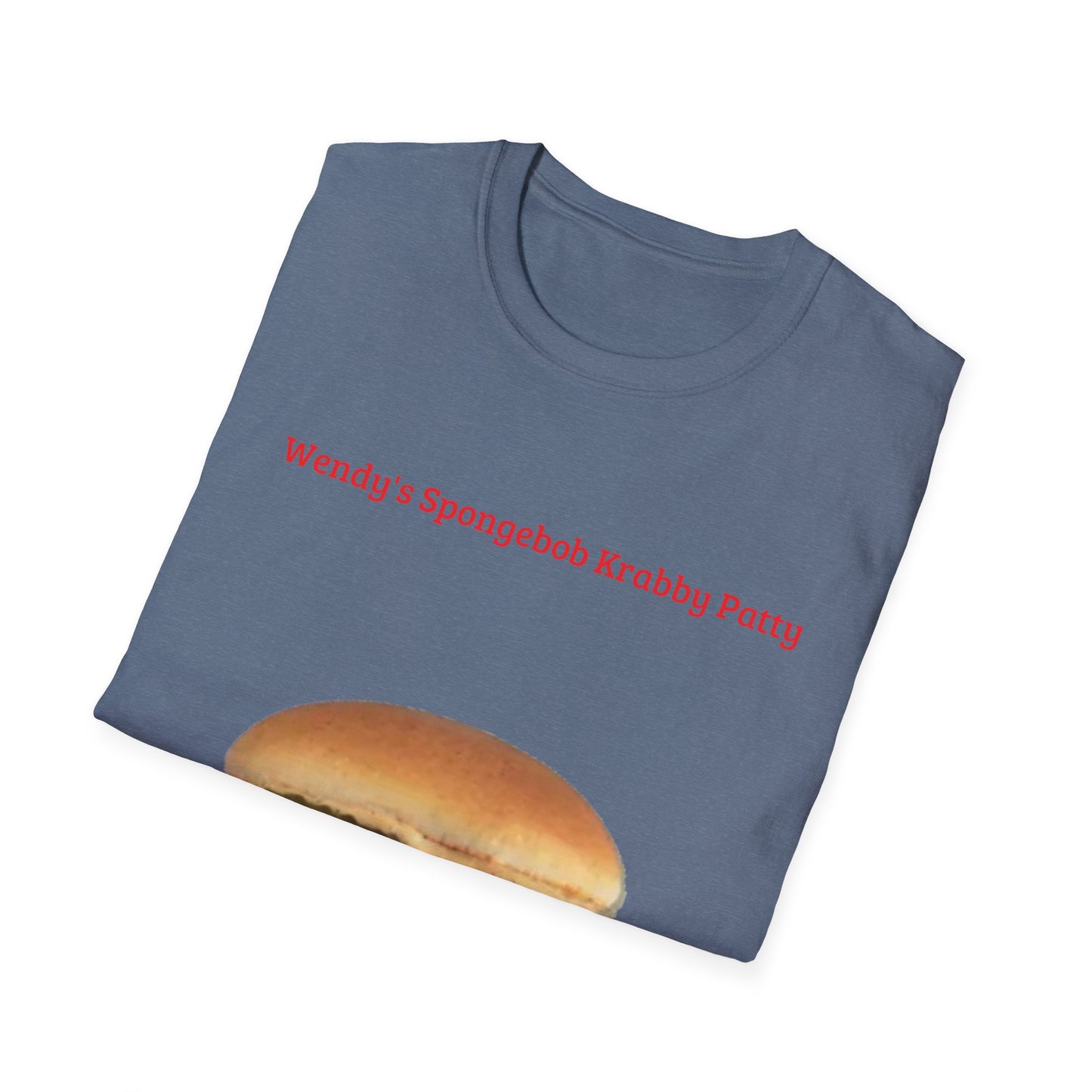 Wendy's Spongebob Krabby Patty Unisex Softstyle T-Shirt