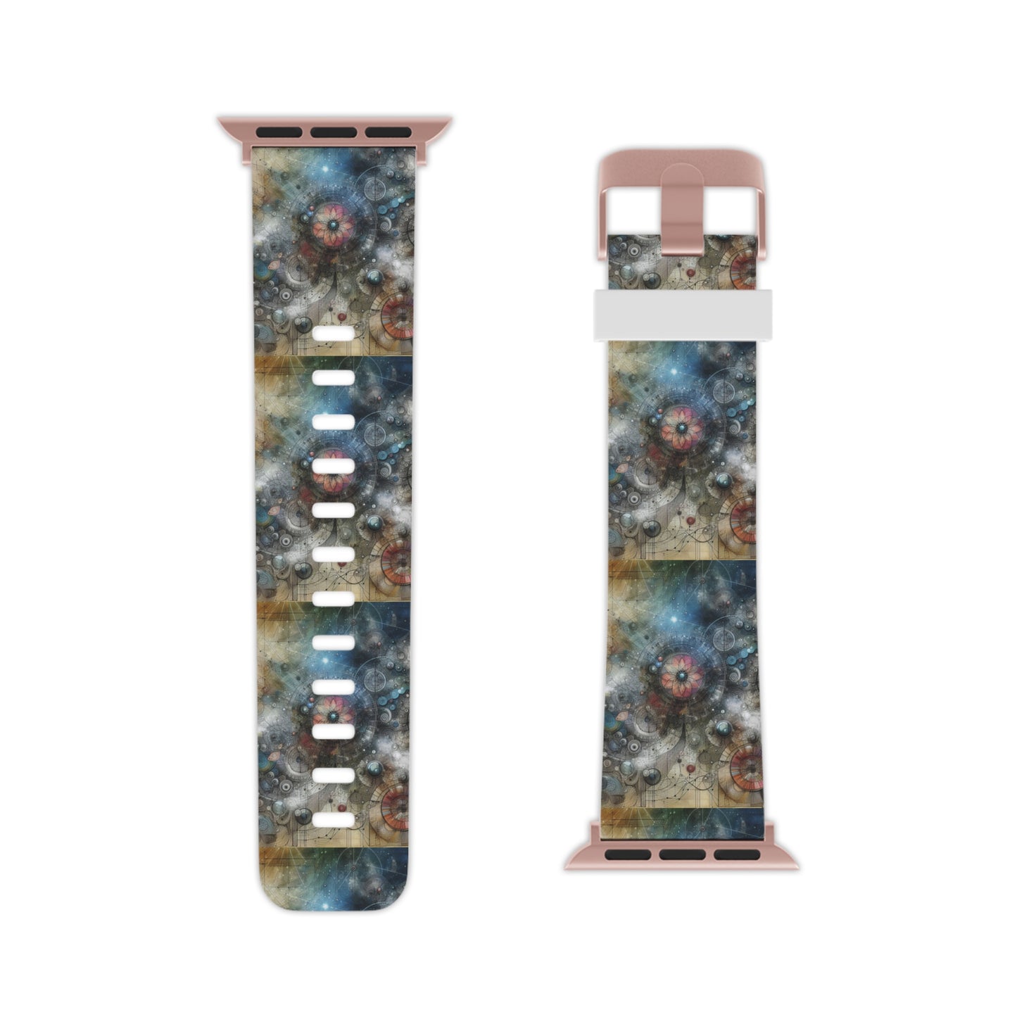 Mixed media art Watch Band for Apple Watch
