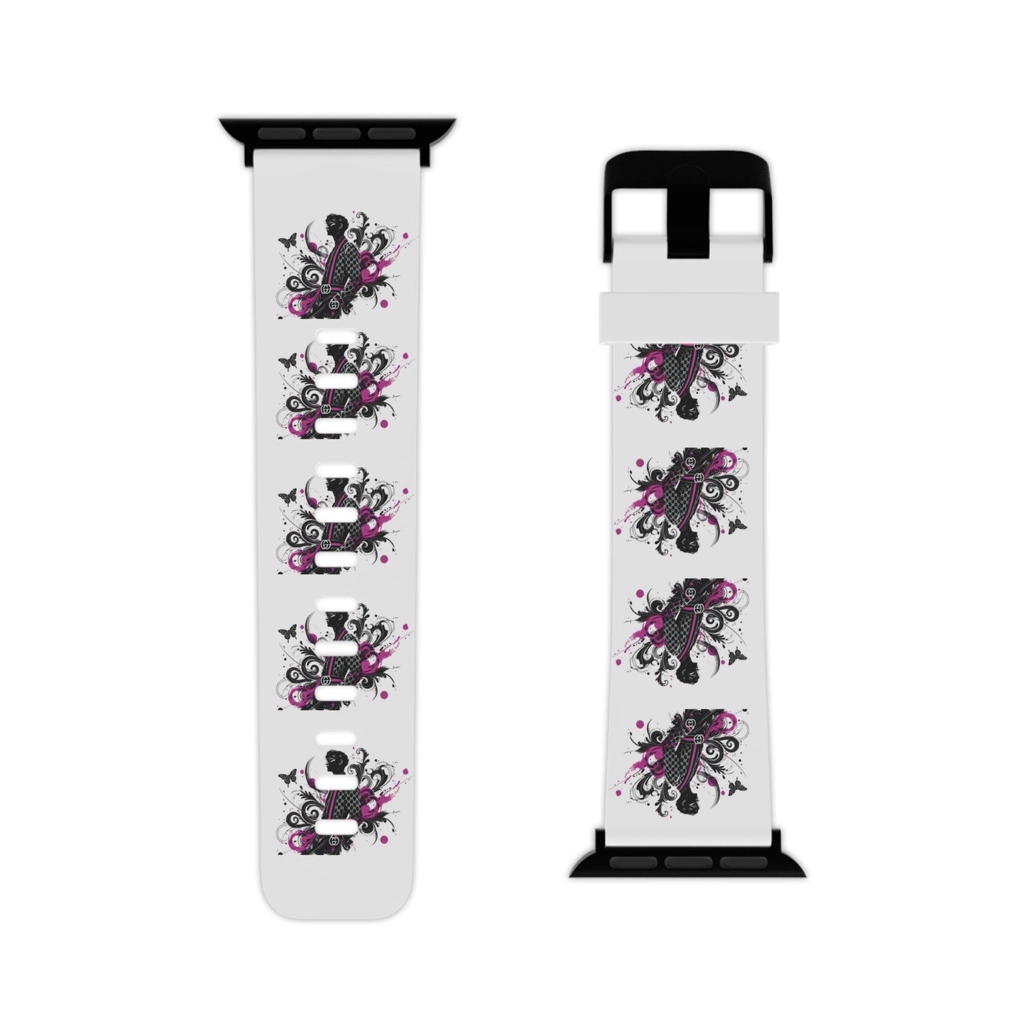 Stylish Floral Apple Watch Band - Colorful Design for Trendy Users