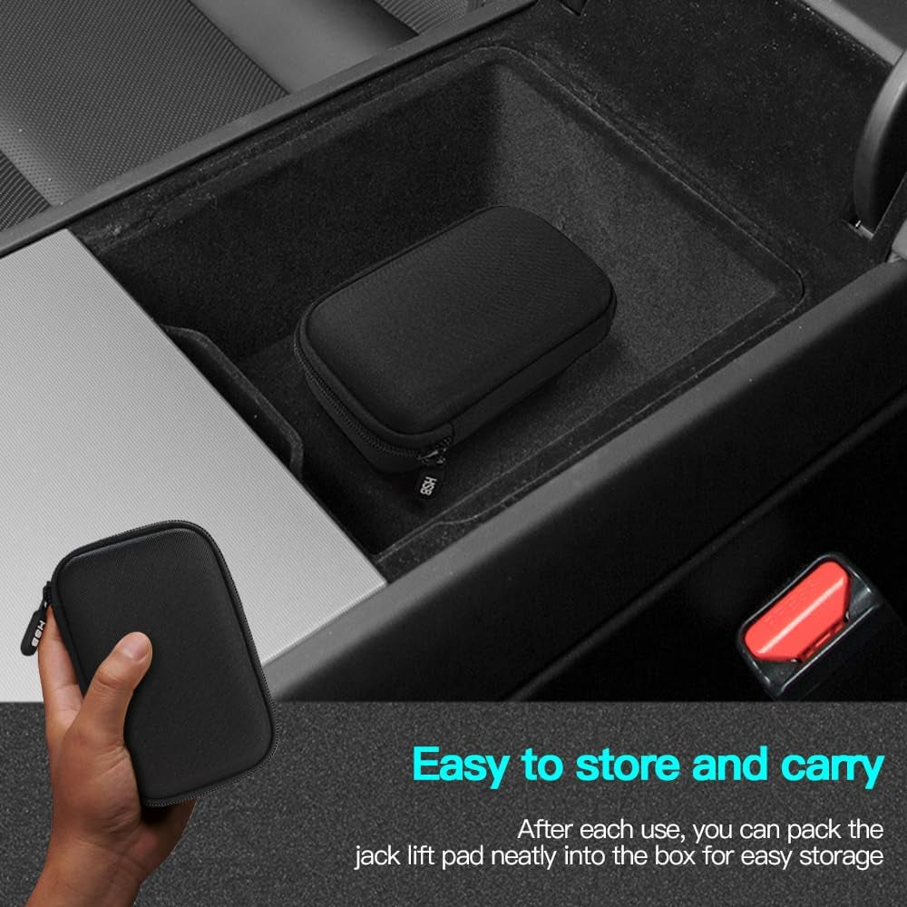 Upgraded Car Jack Pad Compatible for Tesla Model 3/Y/S/X Accessories 2 Pcs/Set