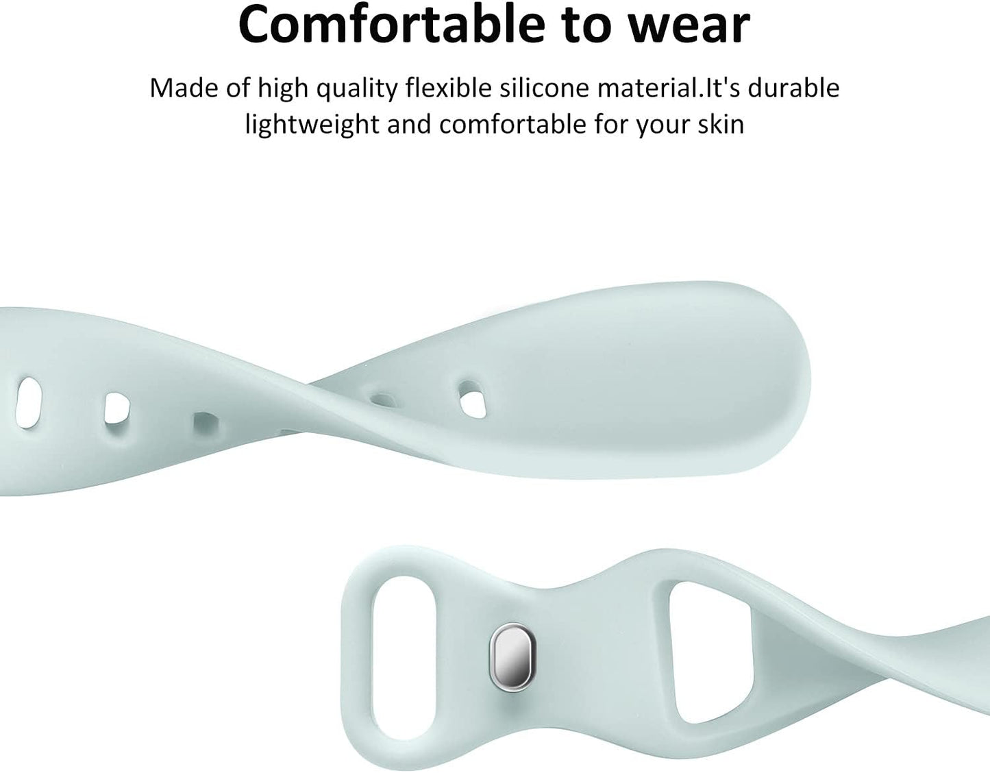 5 Pack Bands Compatible with Apple Watch 38Mm 40Mm 41Mm 42Mm 44Mm 45Mm 49Mm, Slim Thin Narrow Replacement Silicone Sport Strap Wristbands for Iwatch Series Ultra 8/7/6/5/4/3/2/1 SE Women Men