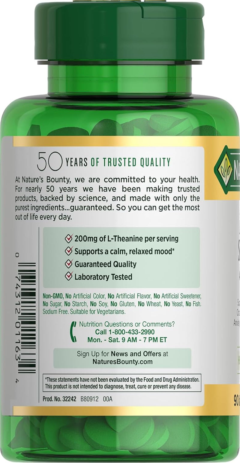 Stress Relief, Ashwagandha KSM-66, Supports Occasional Stress Relief, Dietary Supplement, Tablets, 90 Ct TLBH