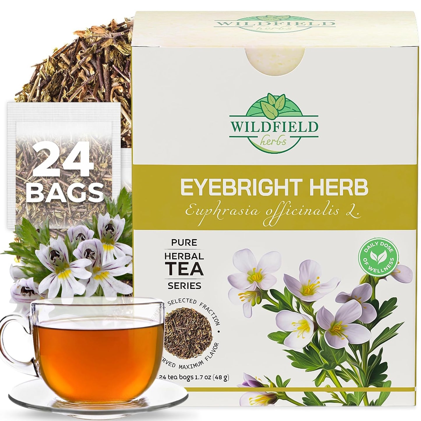 100 Bags Ginger Tea Bags Ginger Root Tea Dry Dried Herb (Zingiber Officinale) - 100 Count 1.5G Tea Bags Ginger Raíz De Jengibre TLBH