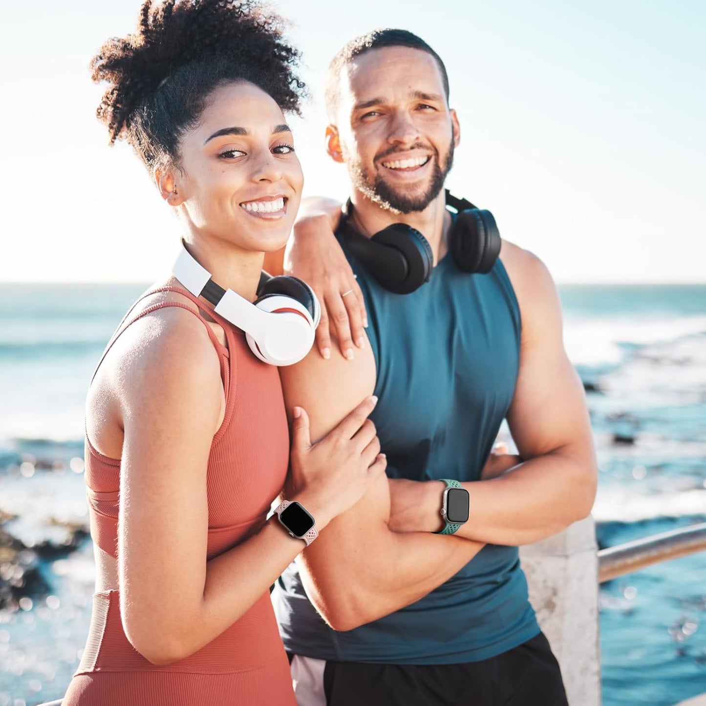 Diamond Hollow-Out Band Compatible with Apple Watch Bands 38Mm 40Mm 41Mm 42Mm 44Mm 45Mm 49Mm Women Men, 3 Pack Sport Band Breathable Silicone Straps for Iwatch Ultra SE Series 9 8 7 6 5 4 3 2 1