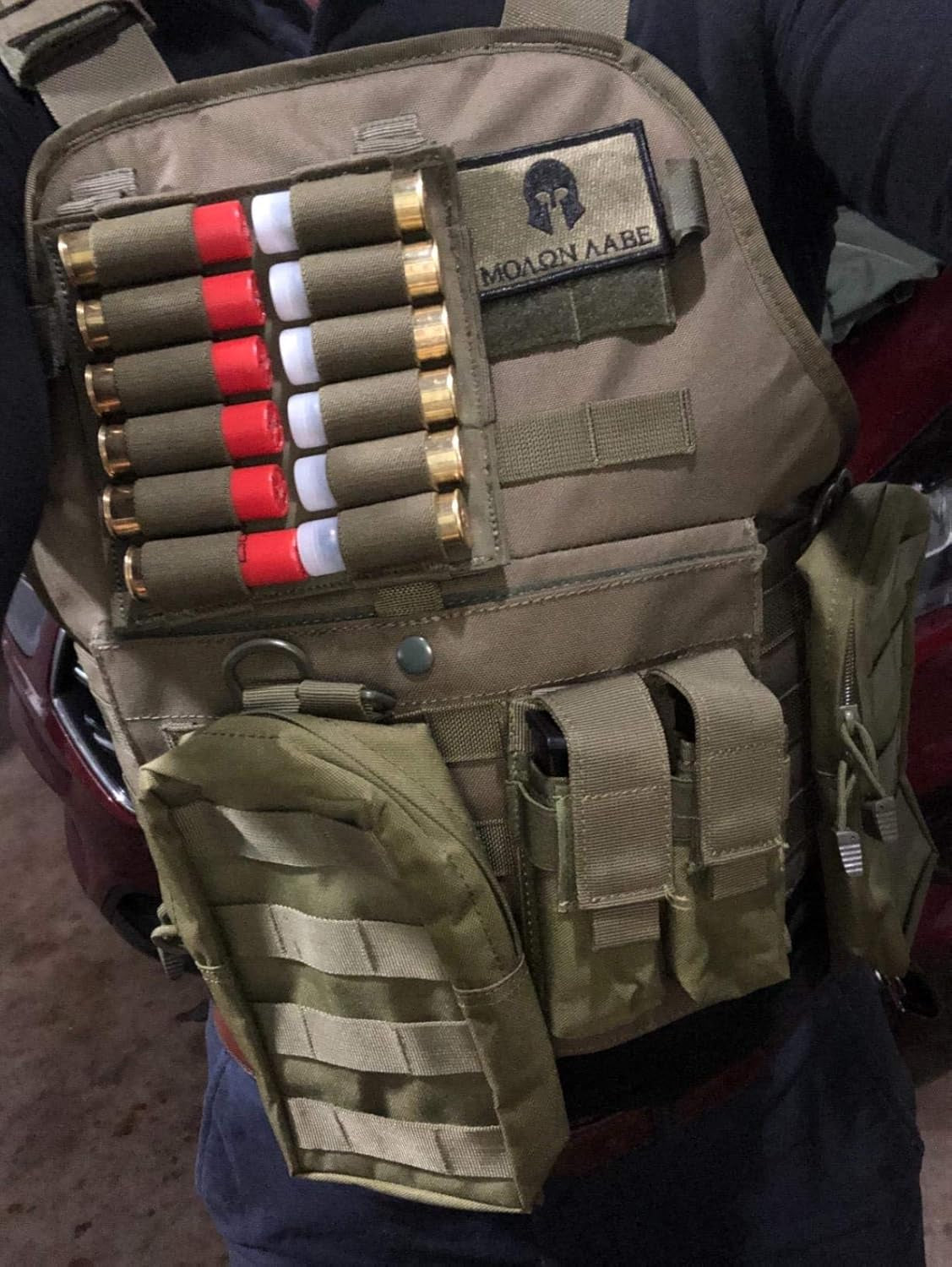 Tactical Double Pistol Magazine Pouch Mag Holder