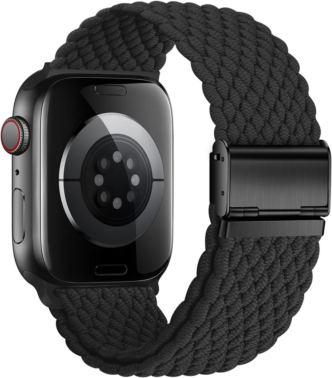 Compatible for Apple Watch Band 38Mm 40Mm 41Mm 42Mm 44Mm 45Mm 49Mm for Women Men,Stretchy Solo Loop Strap Adjustable Elastic Nylon Braided Wristband for Iwatch Series 9 8 7 6 SE 5 4 3 Ultra 2 1
