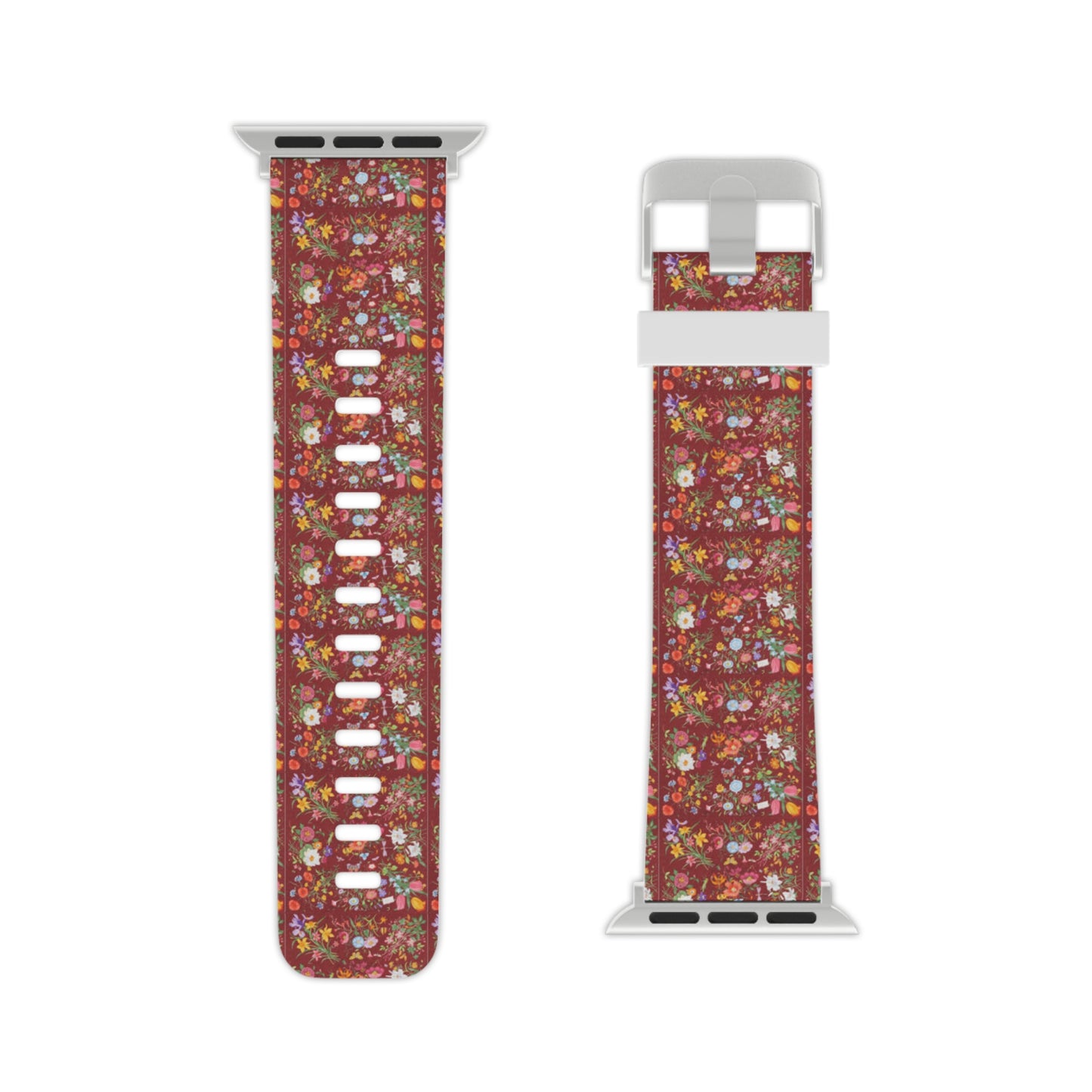 Bohemian Floral Apple Watch Band - Stylish Wrist Accessory for Everyday Use