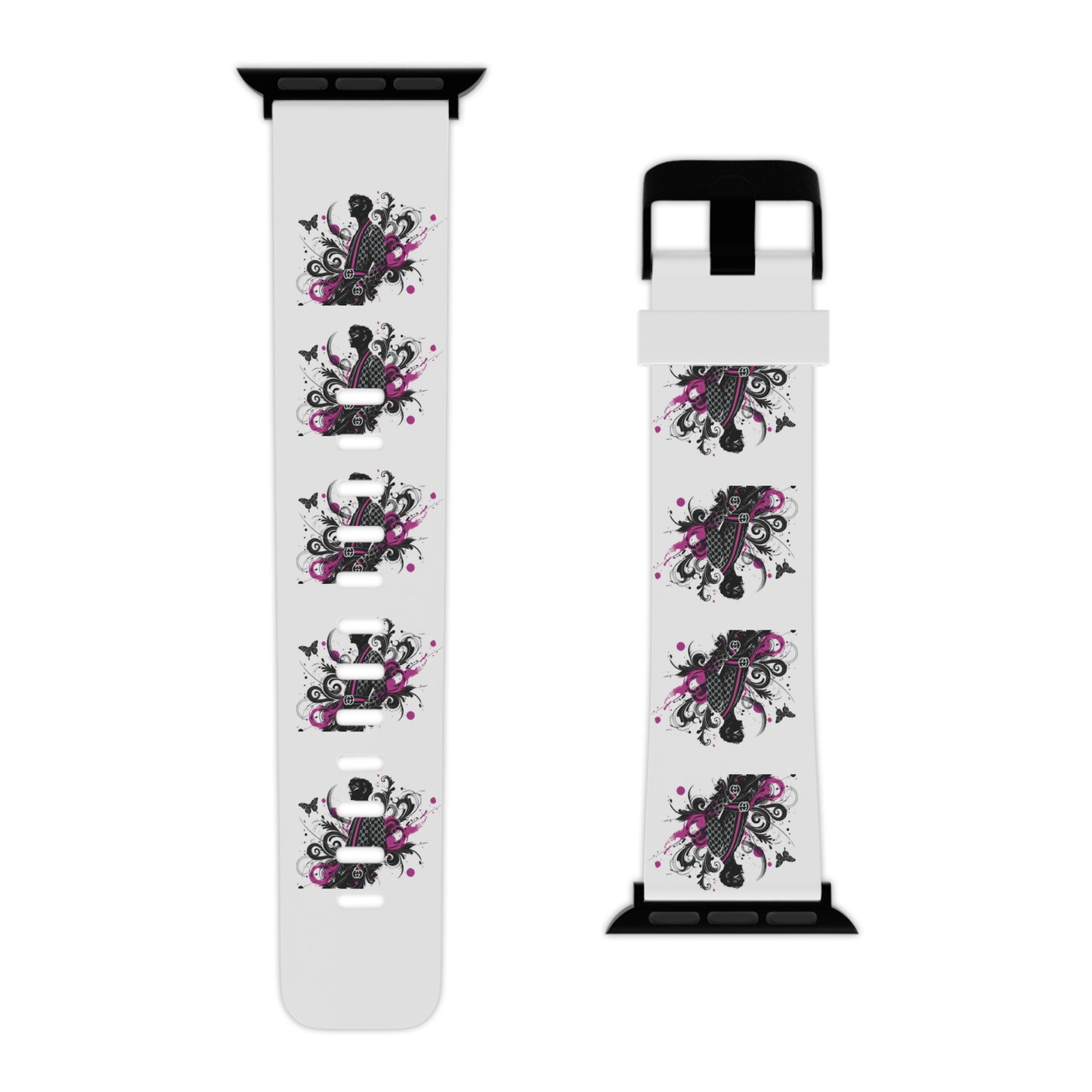 Stylish Floral Apple Watch Band - Colorful Design for Trendy Users