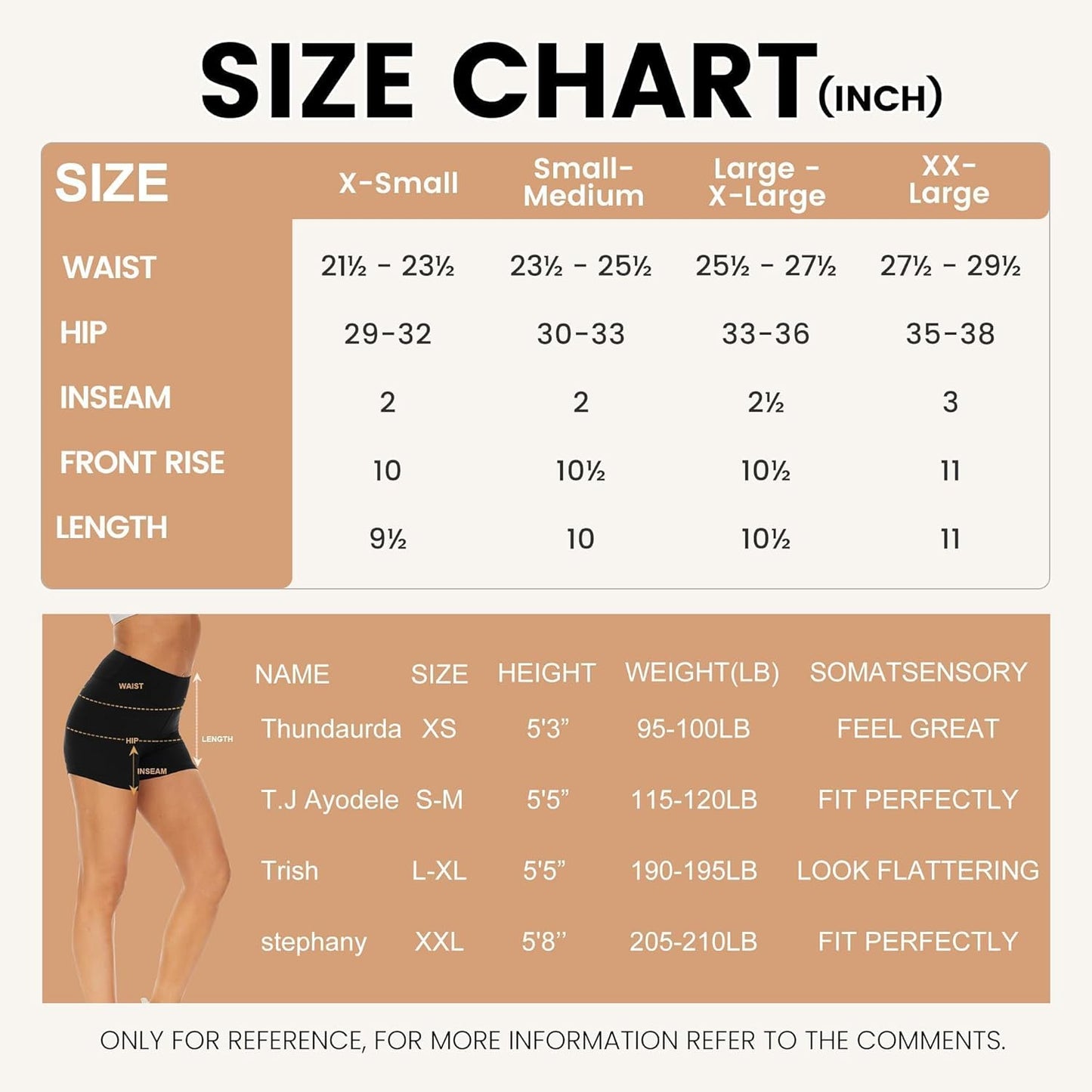 Biker Shorts Women - 8"/5"/3" High Waisted Tummy Control Workout Gym Spandex Booty Yoga Volleyball Shorts