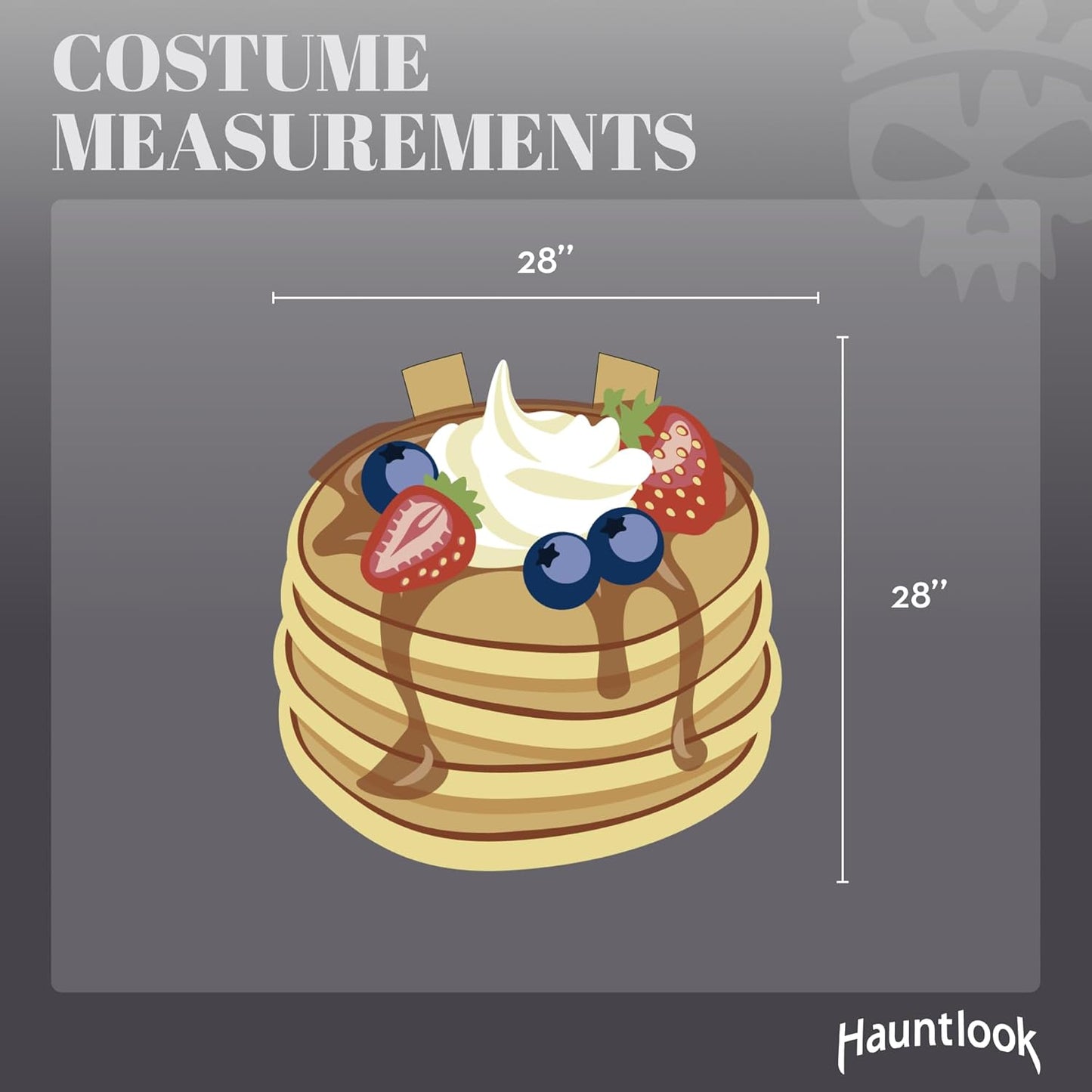 Unisex Funny Breakfast Food Costume