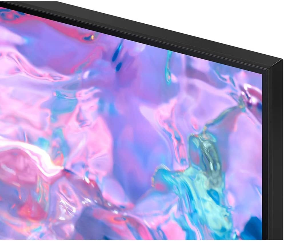 UN43CU7000FXZA 43 Inch Crystal UHD 4K Smart TV 2023 Bundle with 2 YR CPS Enhanced Protection Pack