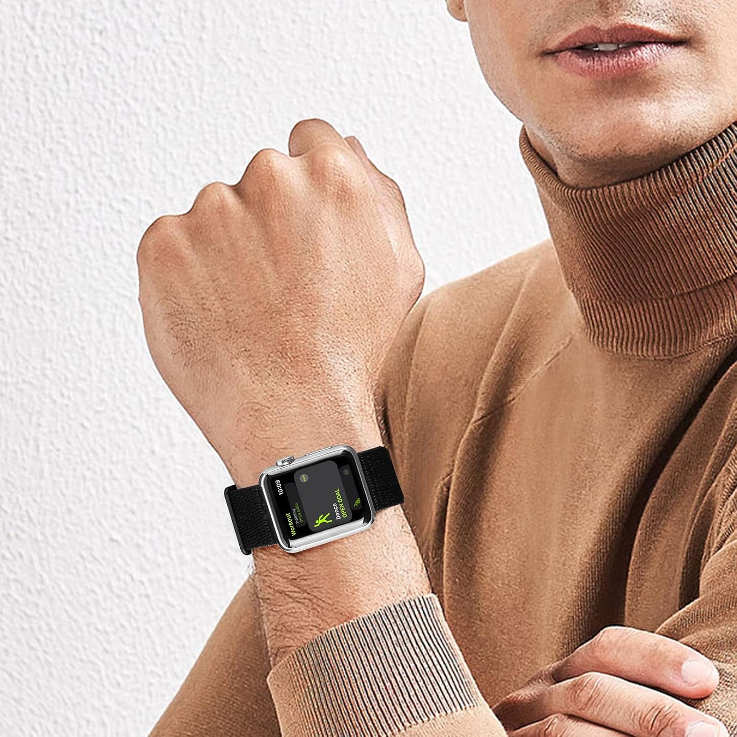15 PACK Sport Loop Nylon Band Compatible with Apple Watch Band 38Mm 40Mm 41Mm 42Mm 44Mm 45Mm 49Mm Ultra Iwatch Series 8 7 6 SE 5 4 3 2 1 Strap, Fit for Iphone Watch Band Women Men Stretchy Elastic Braided