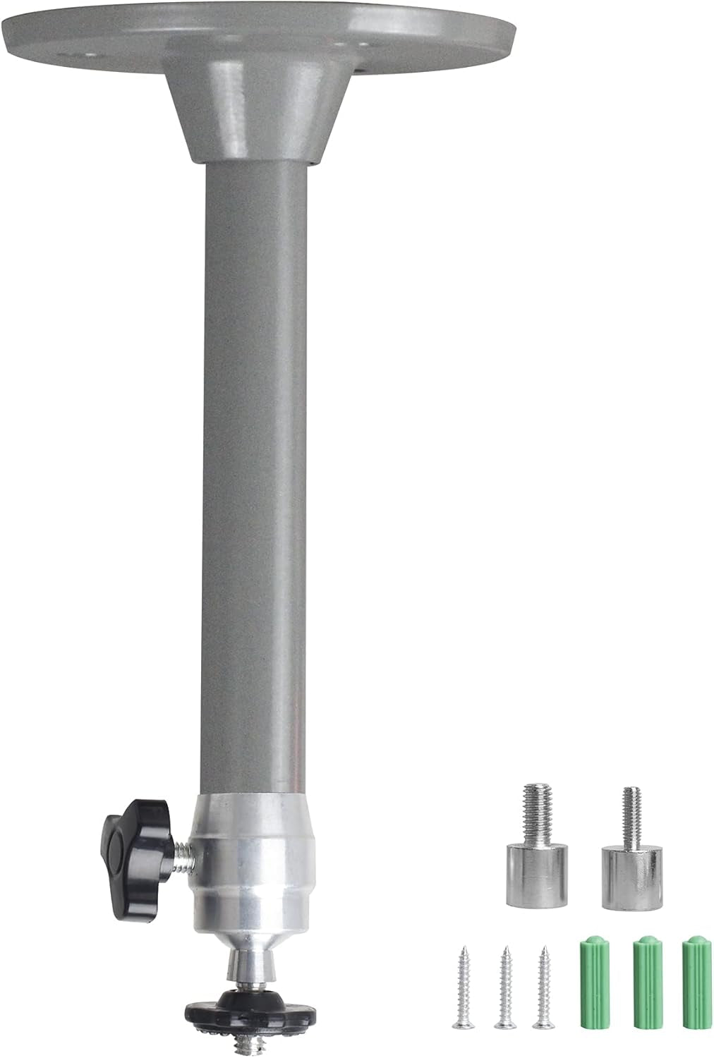 Mini Ceiling Wall Projector Mount Stand Compatible with QKK, DR.J, DBPOWER, Anker, VANKYO, AAXA, Jinhoo, PVO, TMY, Auking and Most Other Mini Projector (175Mm, Black)