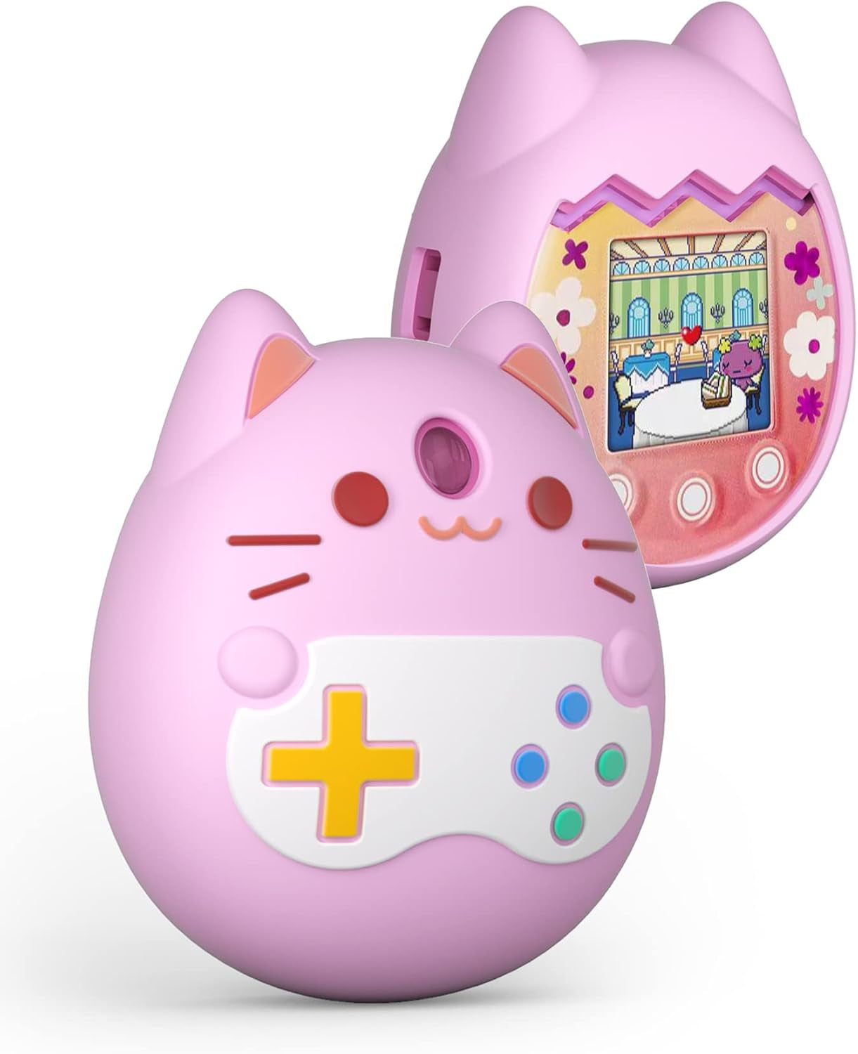 Case for Tamagotchi Pix Virtual Pet Game Machine, Protective Cover for Tamagotchi Pix Sleeve Protector Skin with Hand Strap (Purple) ZOUSA