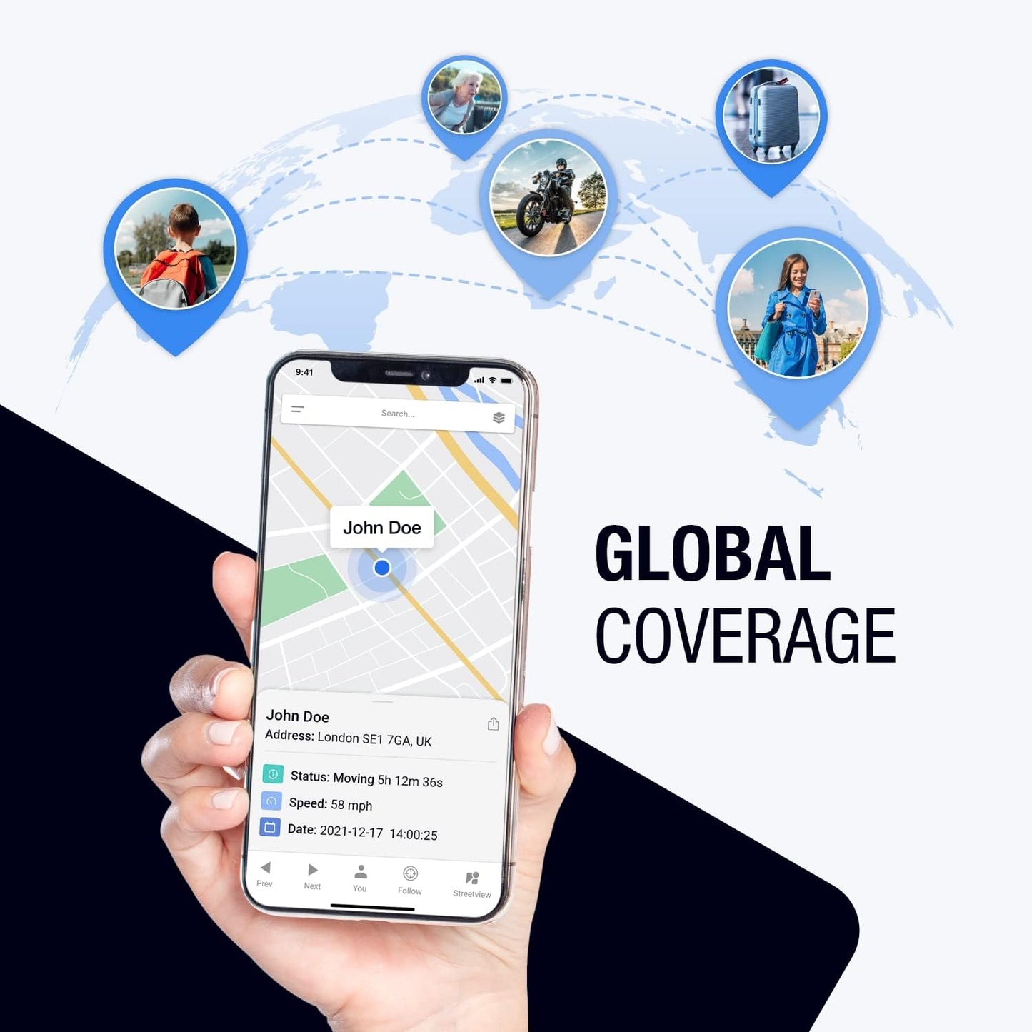 104 PRO 4G Magnetic GPS Tracker – Pay as You Go Portable Vehicle, Car, Truck, Van, Asset, Trailer Tracking Device with up to 90 Days Stand by Time Car Tracker Devices (104 Pro 4G plus - 20,000 Mah) TRUCK DRIVER