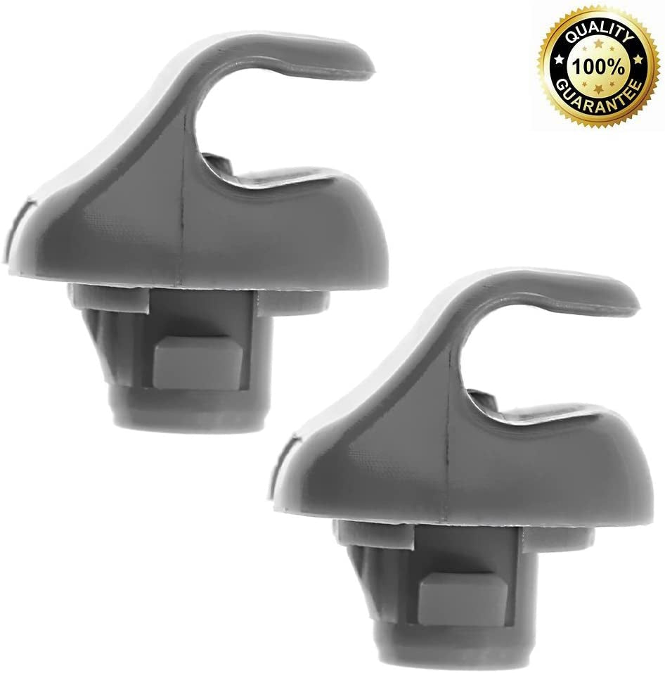Interior Sun Visor Clips Sunvisor Retainer Clips Sunvisor Clip Replacement for Honda Civic CR-V Acura TSX RSX Replace#74437, 88217S04003ZA, 88217-S04-003ZA (2Pcs)