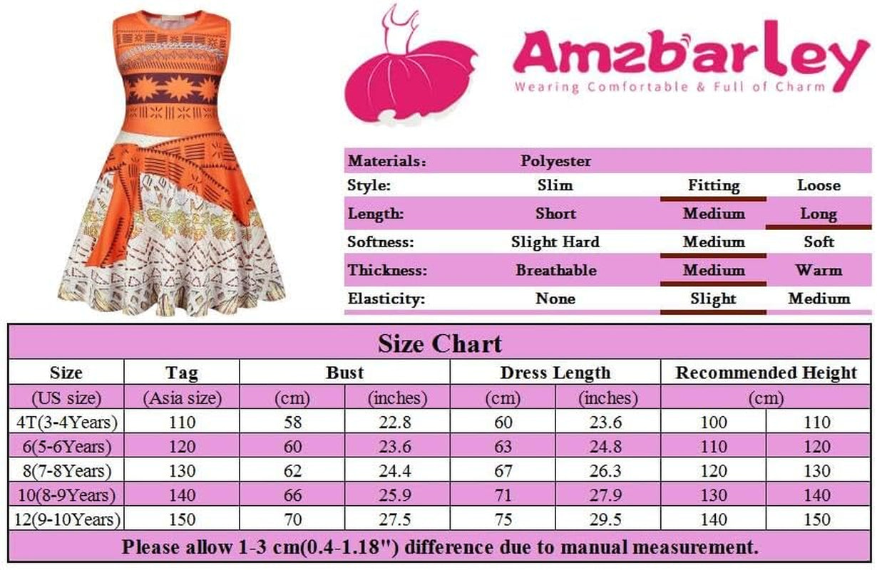 Princess Ocean Adventure Costume Outfits Girls Halloween Birthday Party Dress up Dress