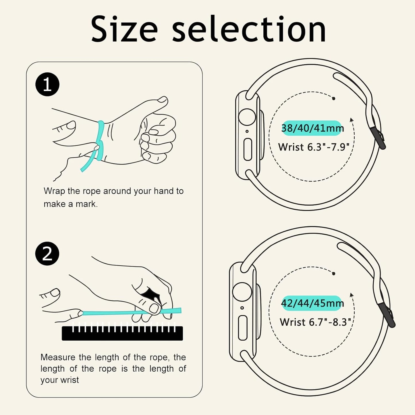 Sport Band Compatible with Apple Watch Band 38Mm 45Mm 44Mm 42Mm 41Mm 40Mm, Soft Silicone Waterproof Strap Replacement for Iwatch Apple Watch SE Series 9 8 7 6 5 4 3 2 1 for Women Men